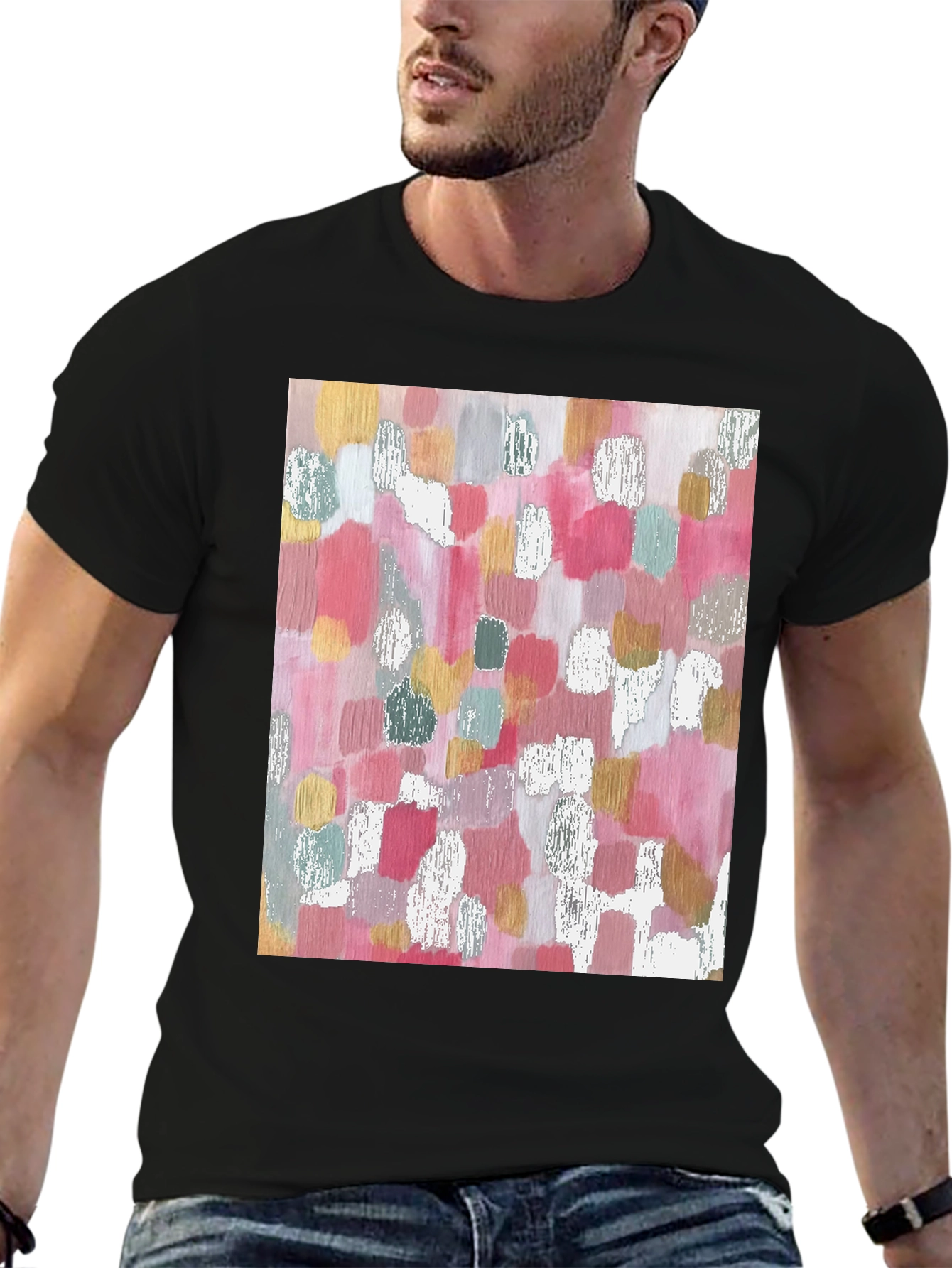 Abstract Brush Stroke T-Shirt