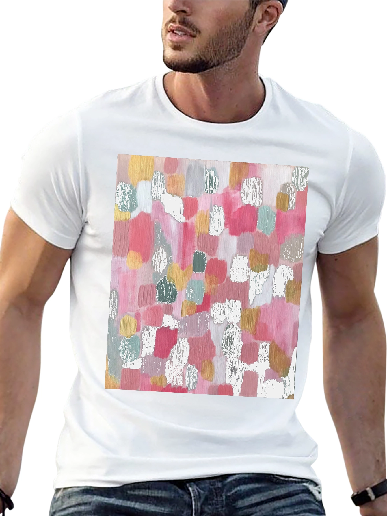 Abstract Brush Stroke T-Shirt