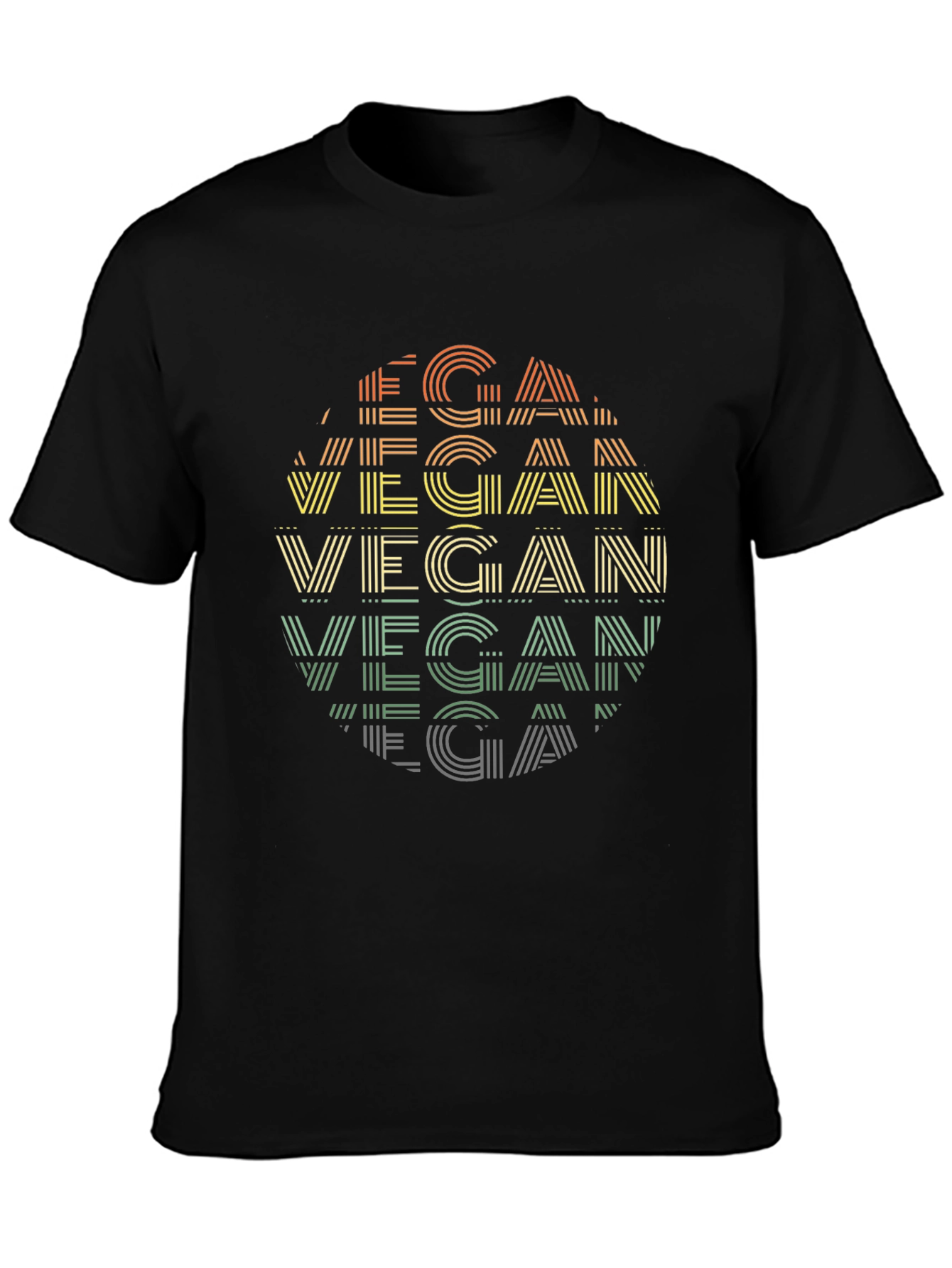 Retro Vegan Graphic Tee - Unisex