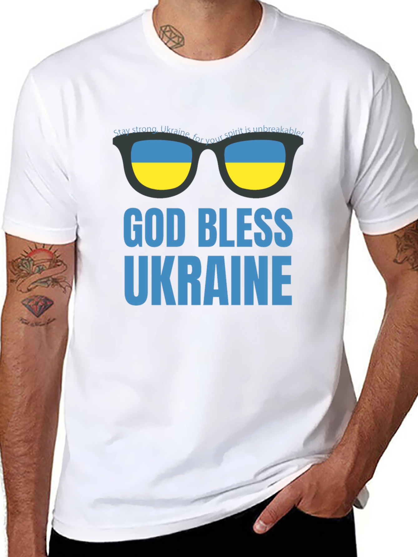 God Bless Ukraine T-Shirt - Support Ukraine