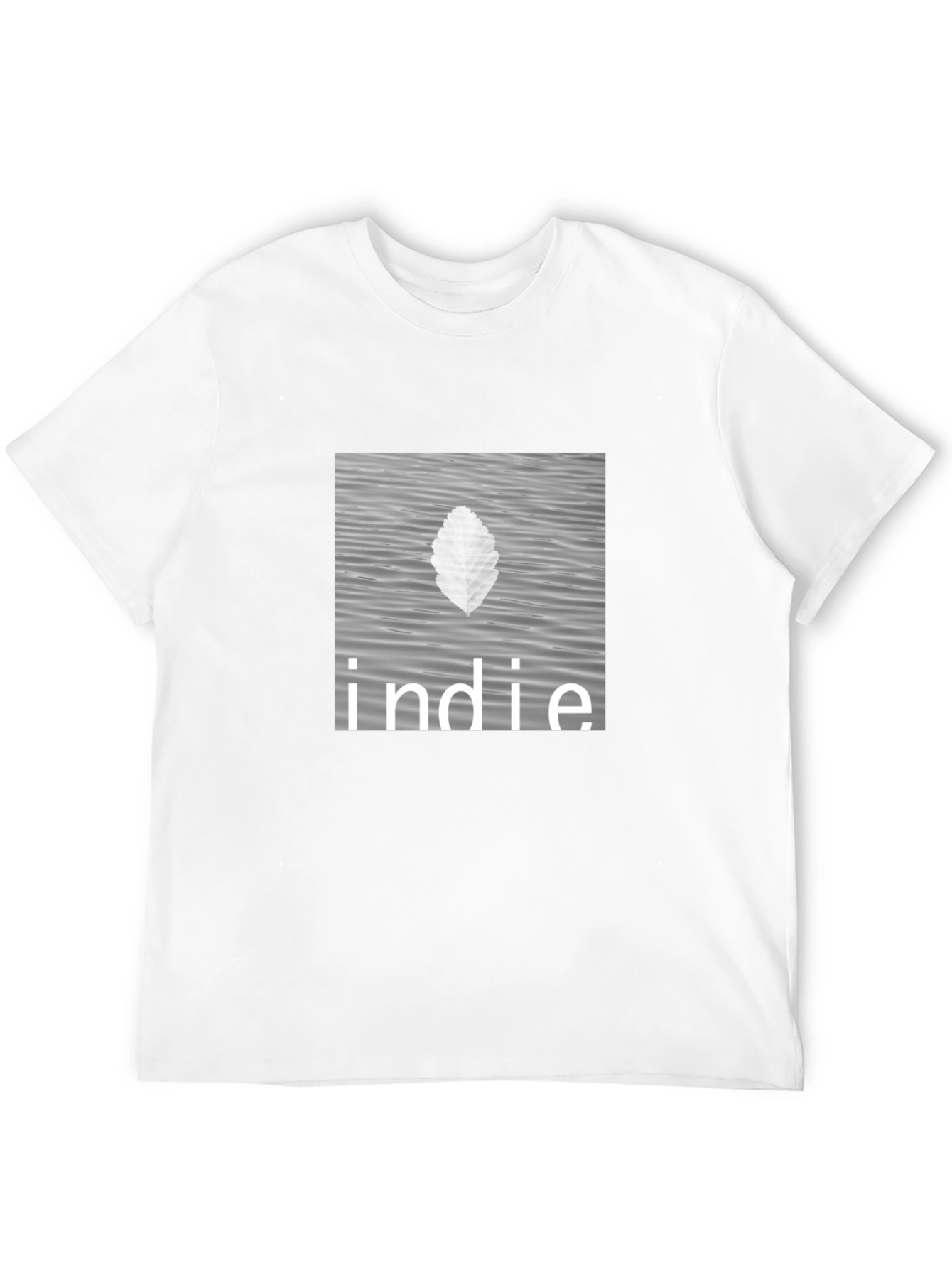 Indie Vibes Black Graphic Tee