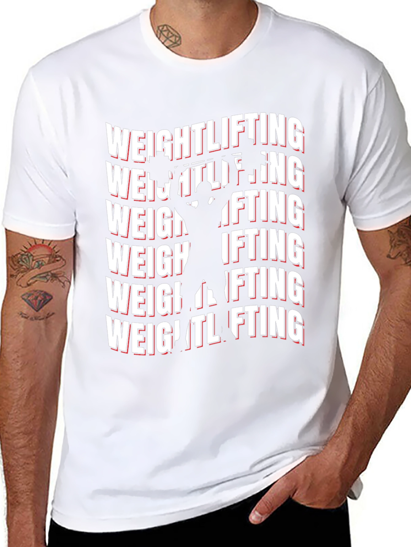 Weightlifting Graphic T-Shirt