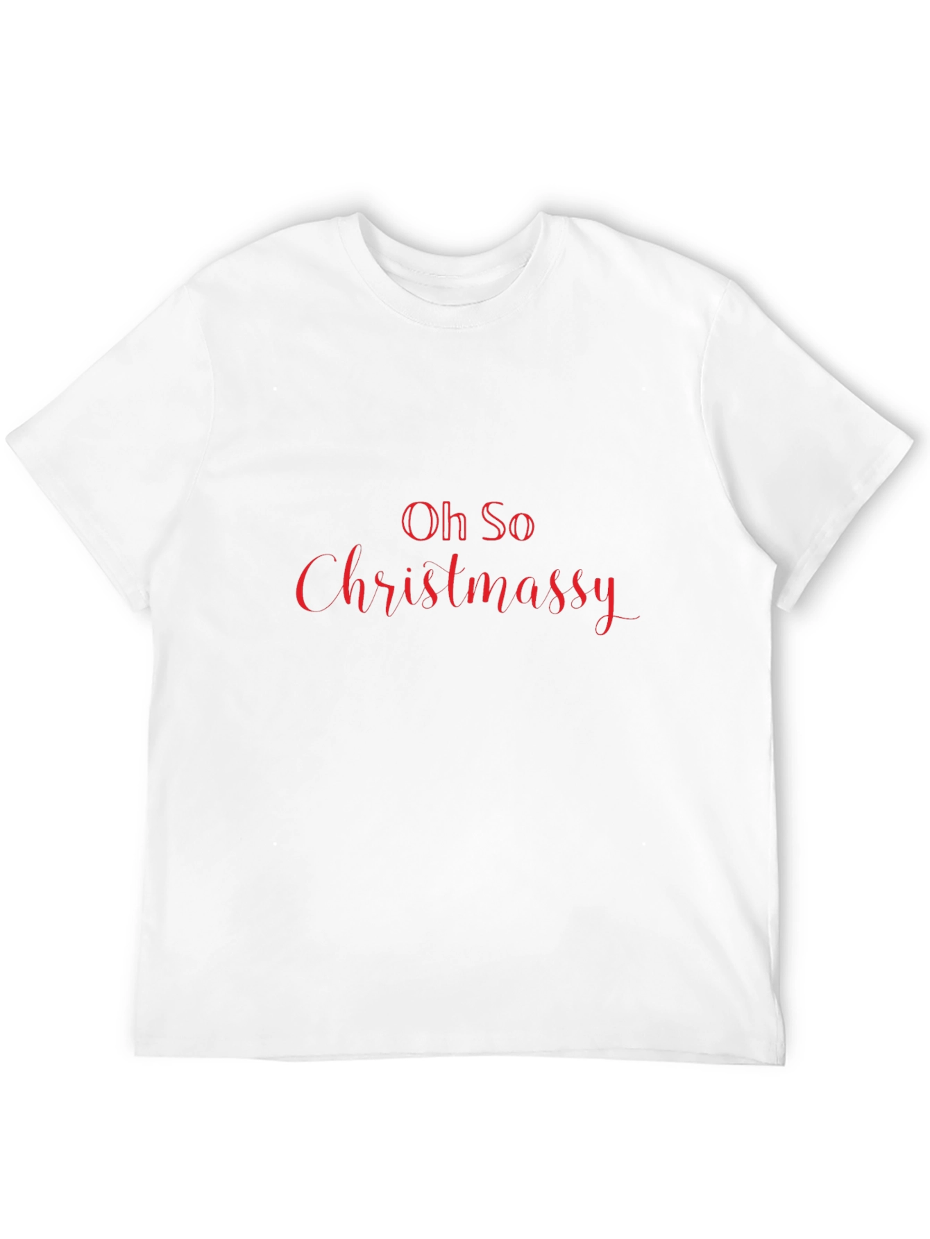 Oh So Christmassy Black T-Shirt