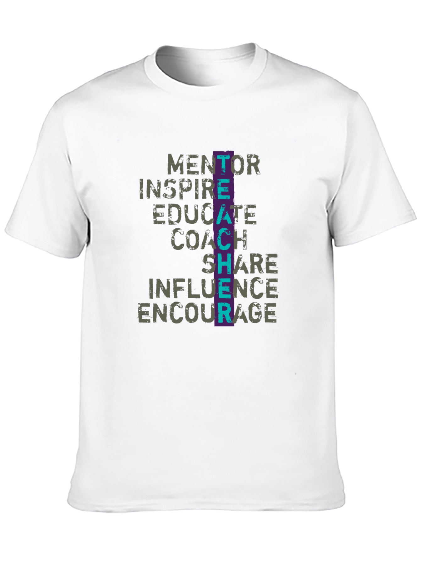 Teacher Mentor Inspire Graphic T-Shirt