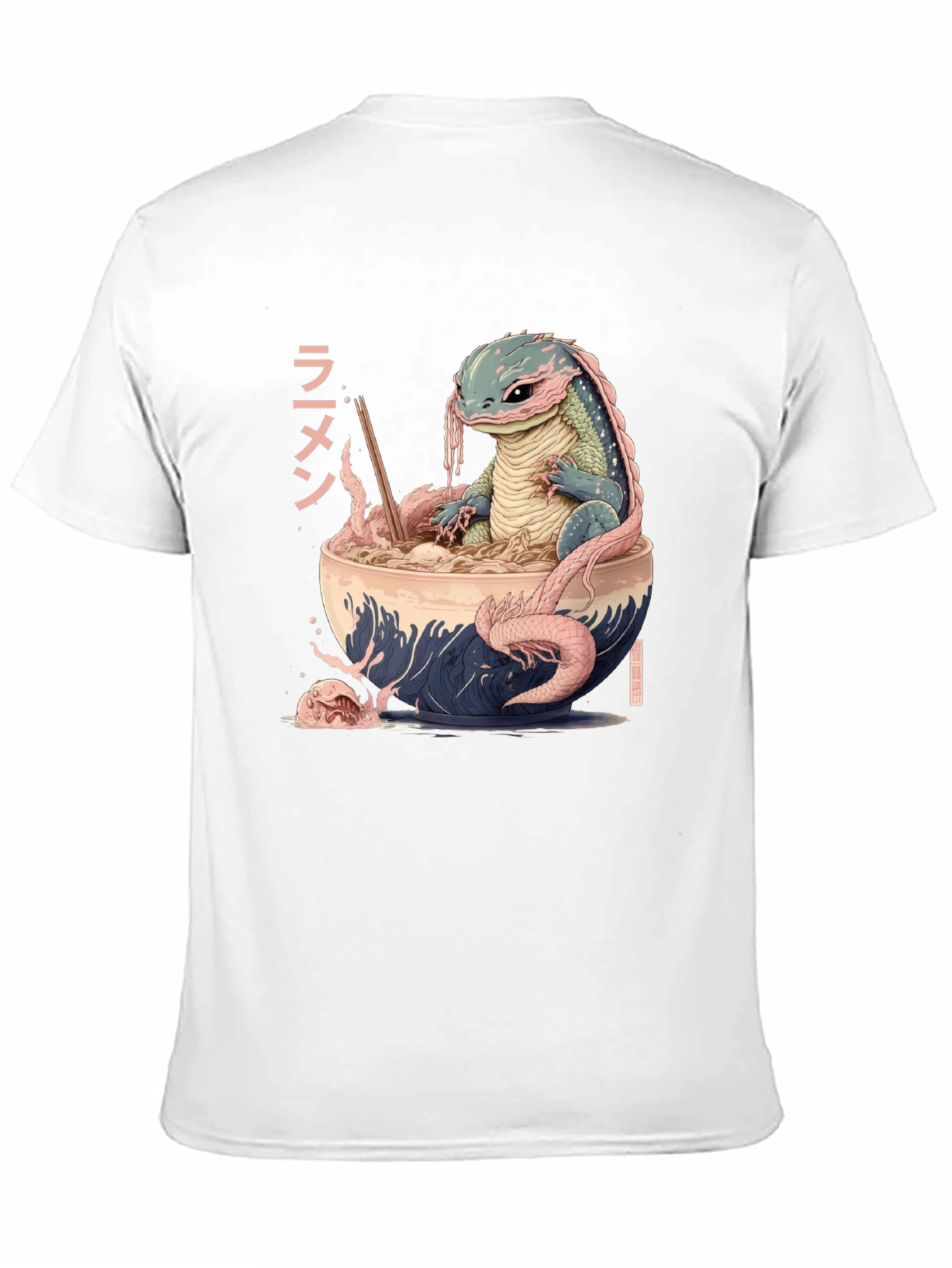 Axolotl Ramen T-Shirt - Unique Anime Design