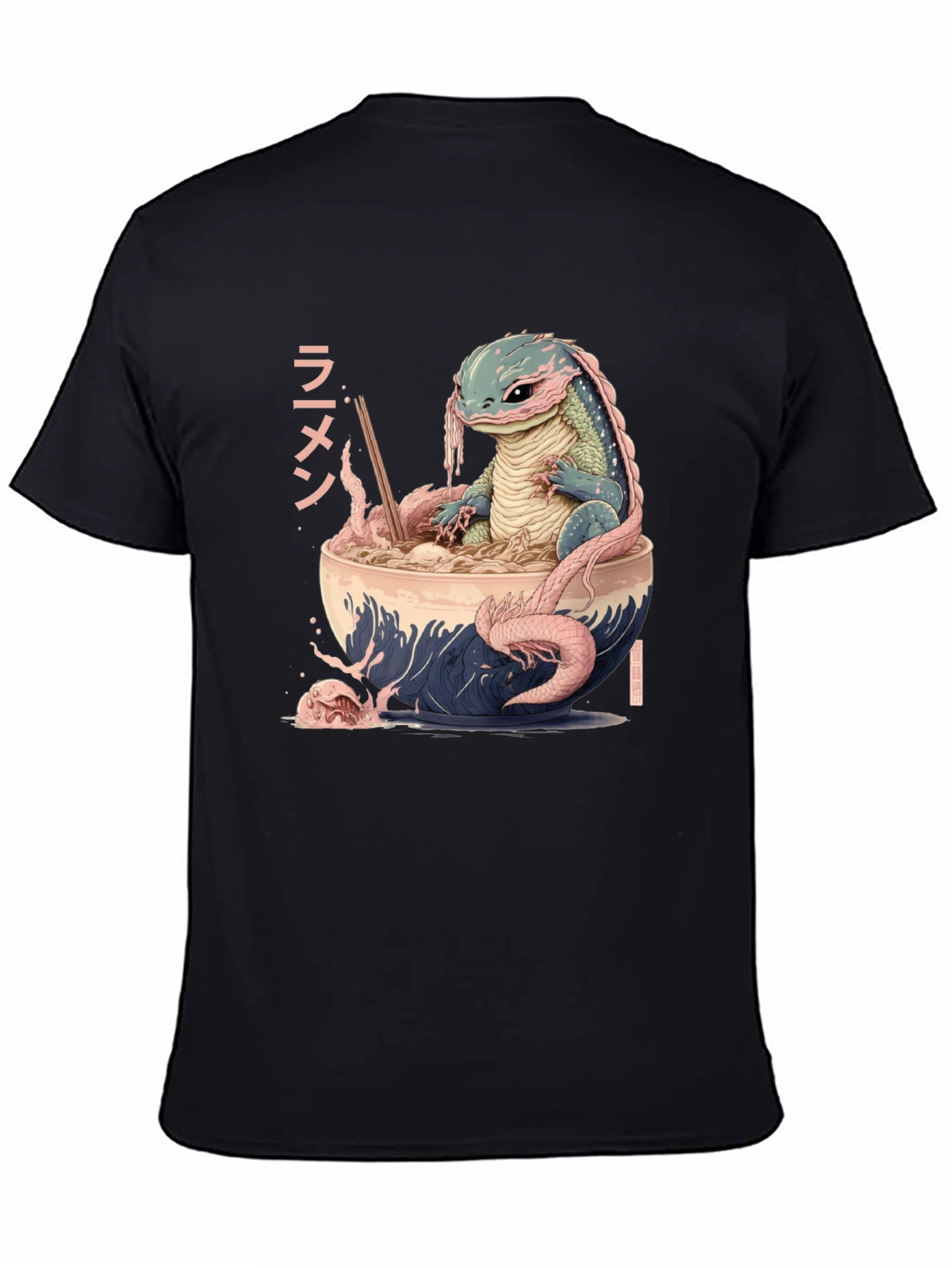 Axolotl Ramen T-Shirt - Unique Anime Design