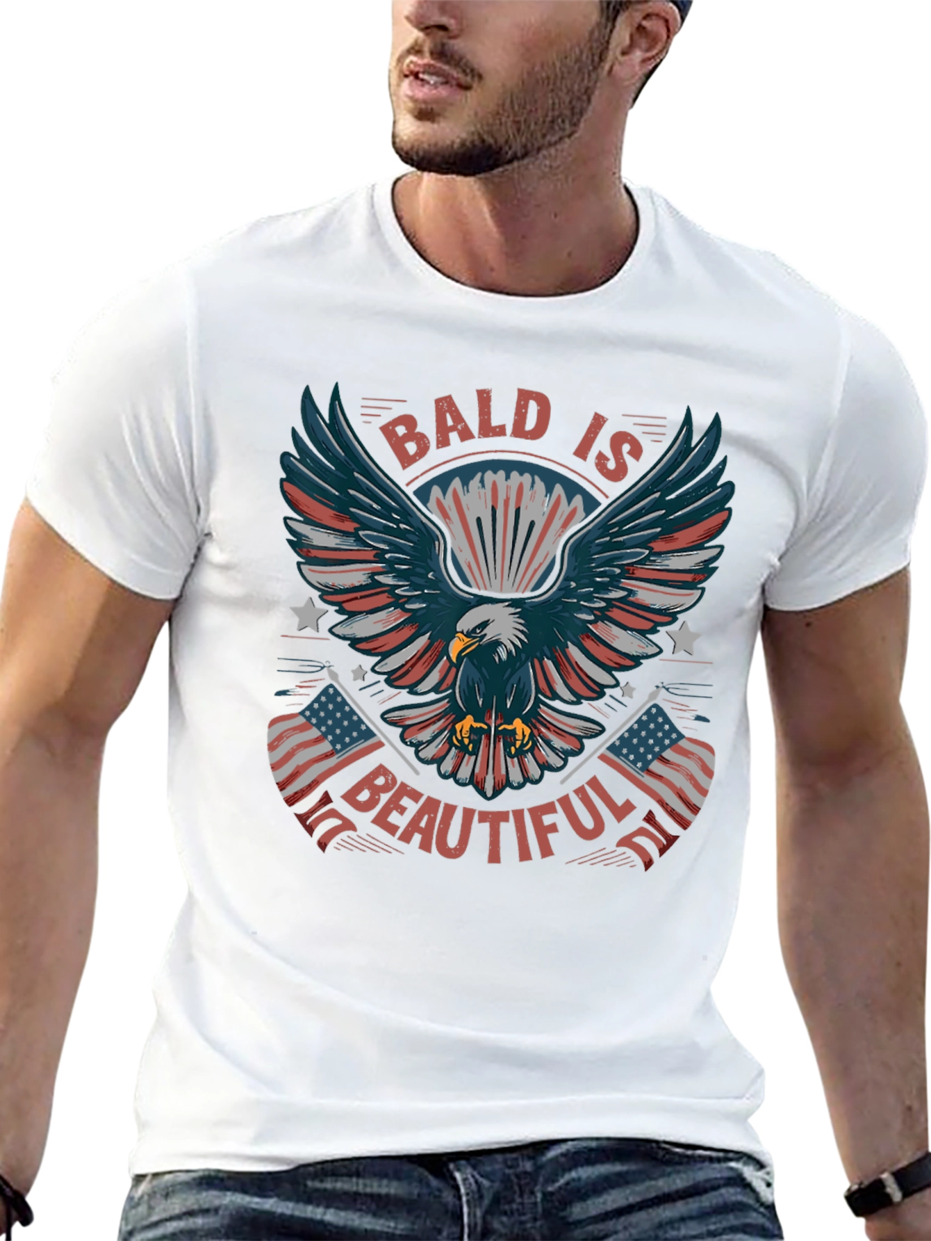 Bald Eagle Graphic T-Shirt