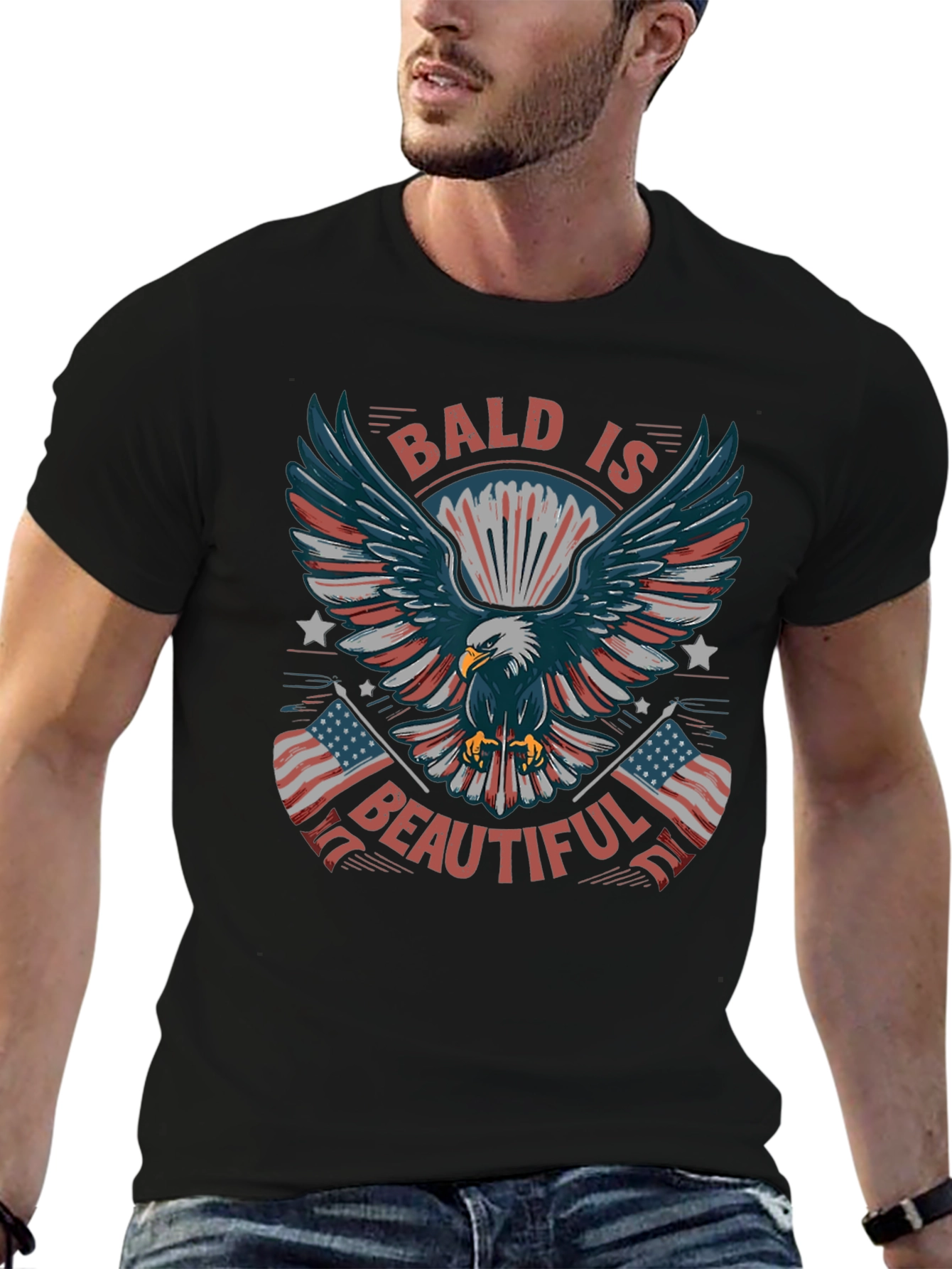 Bald Eagle Graphic T-Shirt