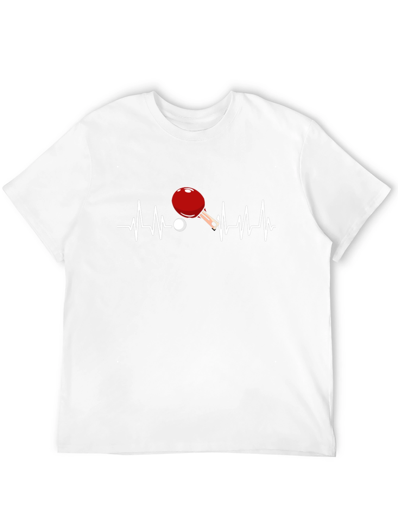 Table Tennis Heartbeat T-Shirt