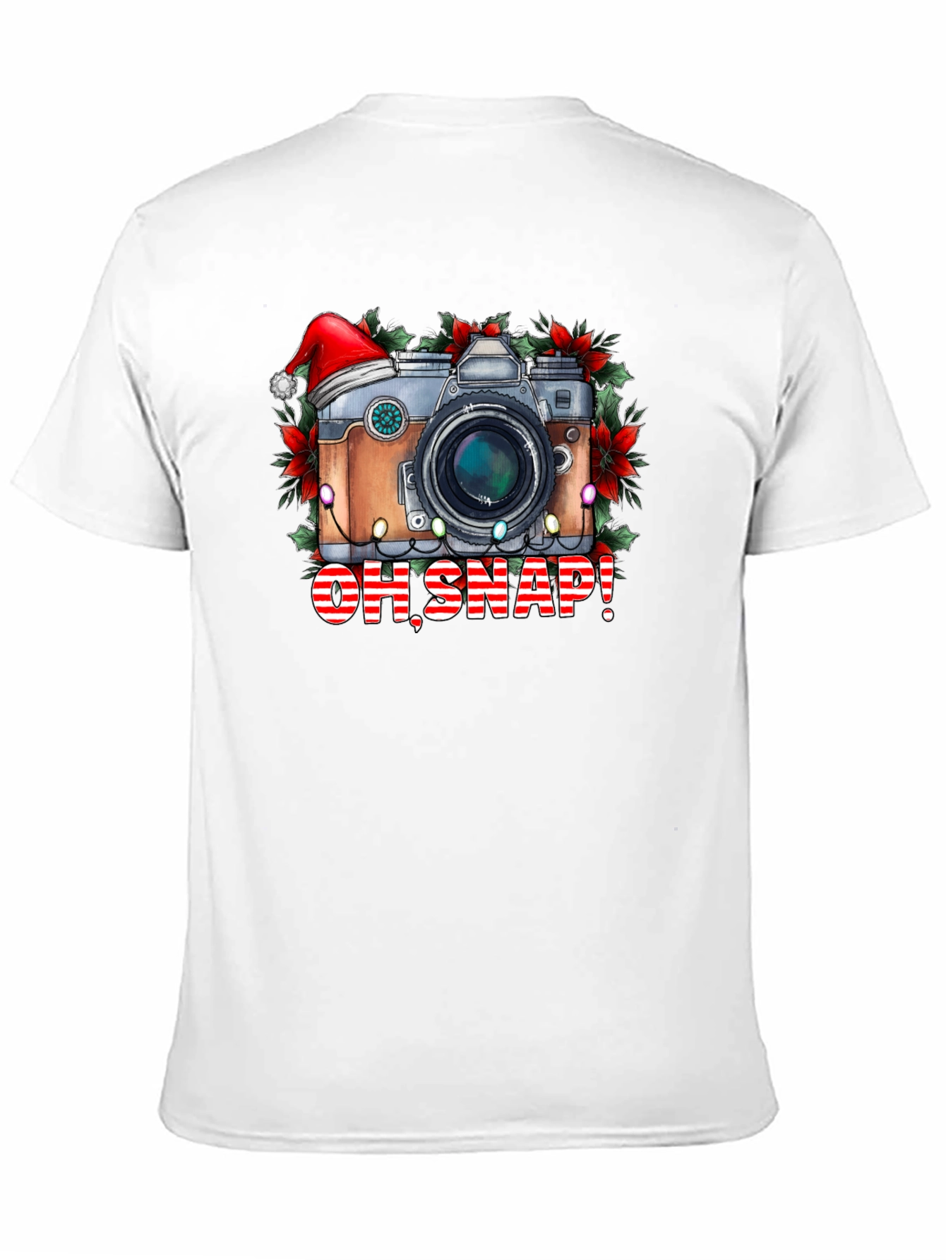 Oh Snap! Christmas Camera Graphic Tee