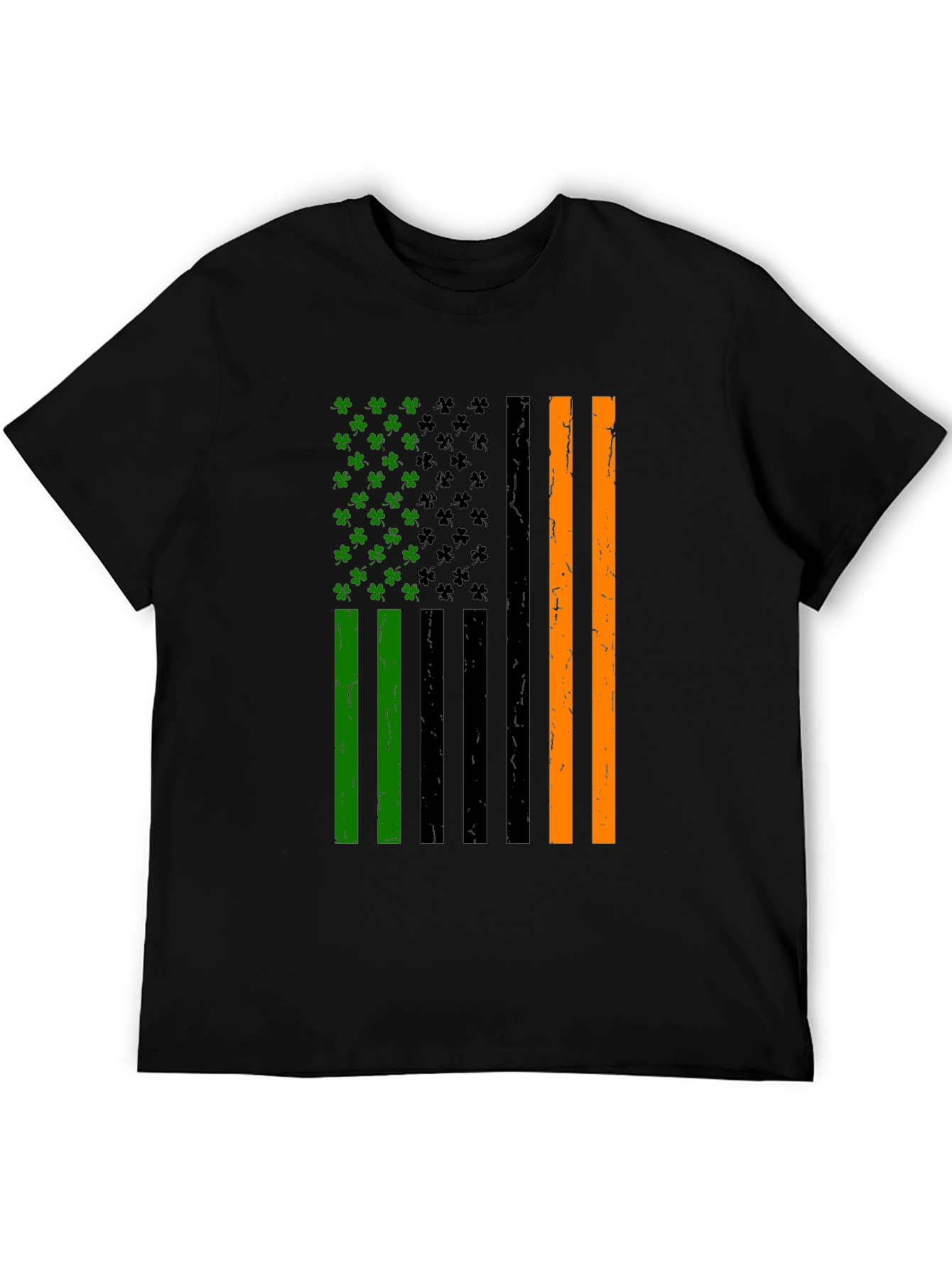 St. Patricks Day Flag Shamrock T-Shirt