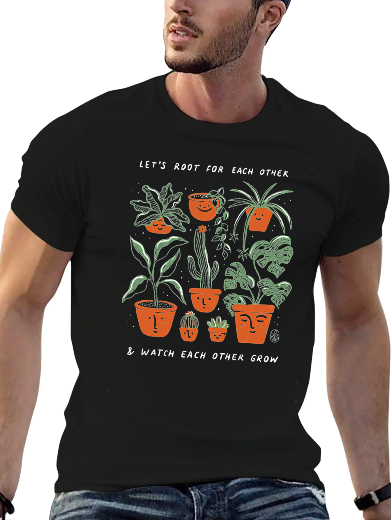 Root For Each Other Plant T-Shirt
