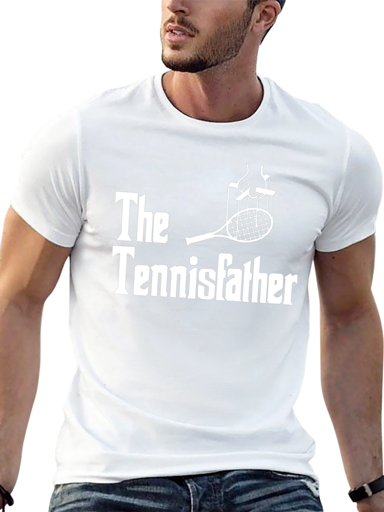 The Tennisfather T-Shirt - Funny Tennis Lover Gift