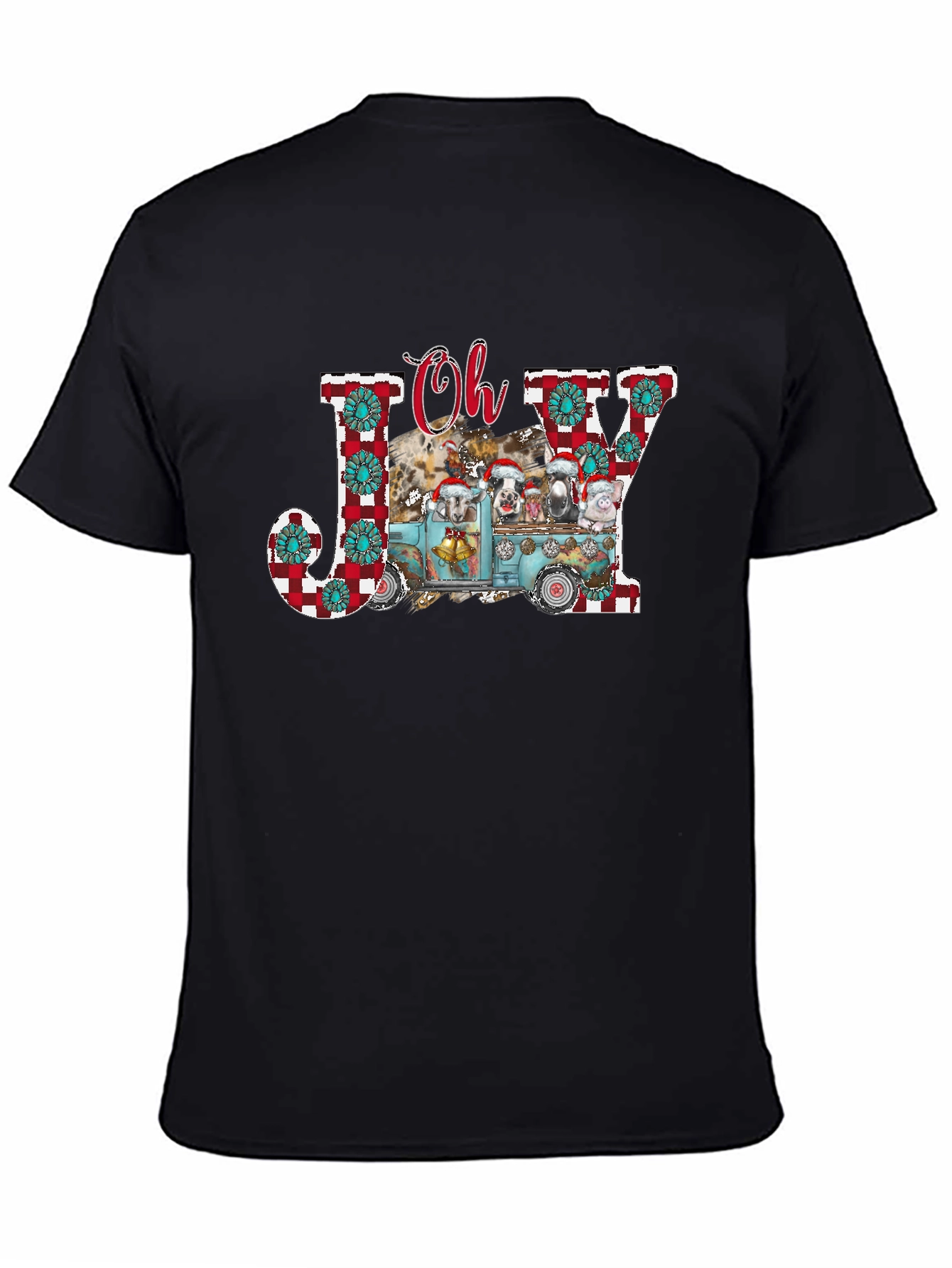 Festive Farm Animal Christmas T-Shirt