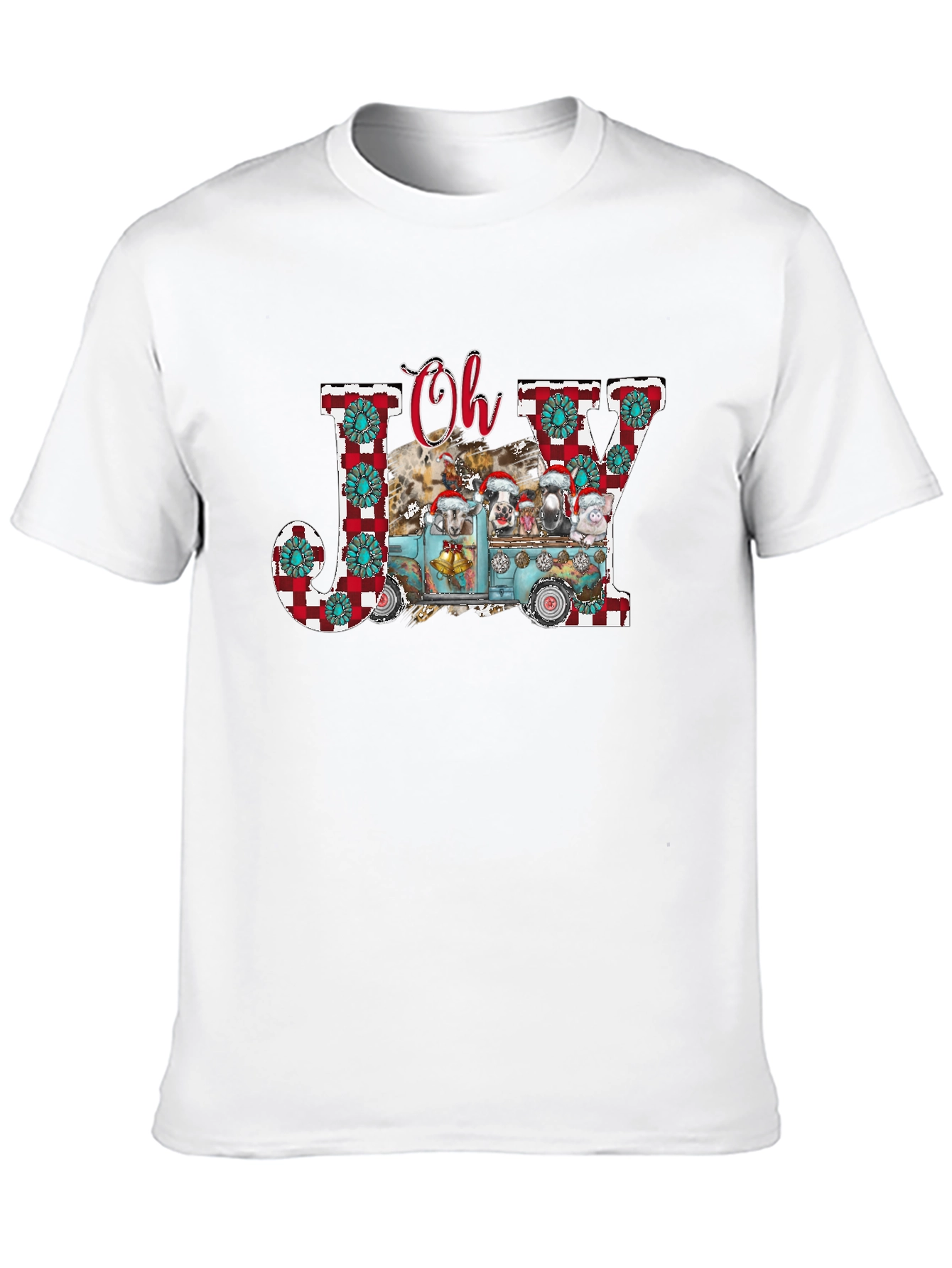 Festive Farm Animal Christmas T-Shirt