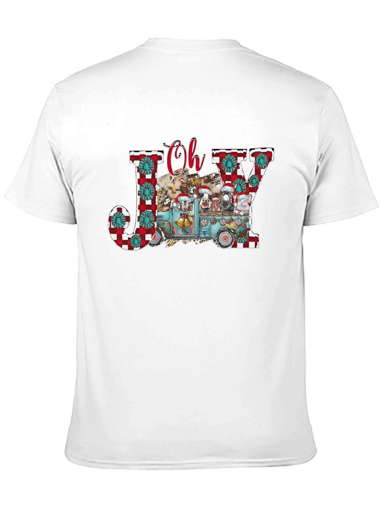 Festive Farm Animal Christmas T-Shirt