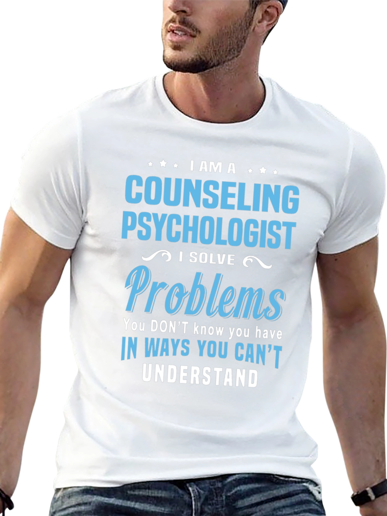 Counseling Psychologist T-Shirt - I Solve Problems