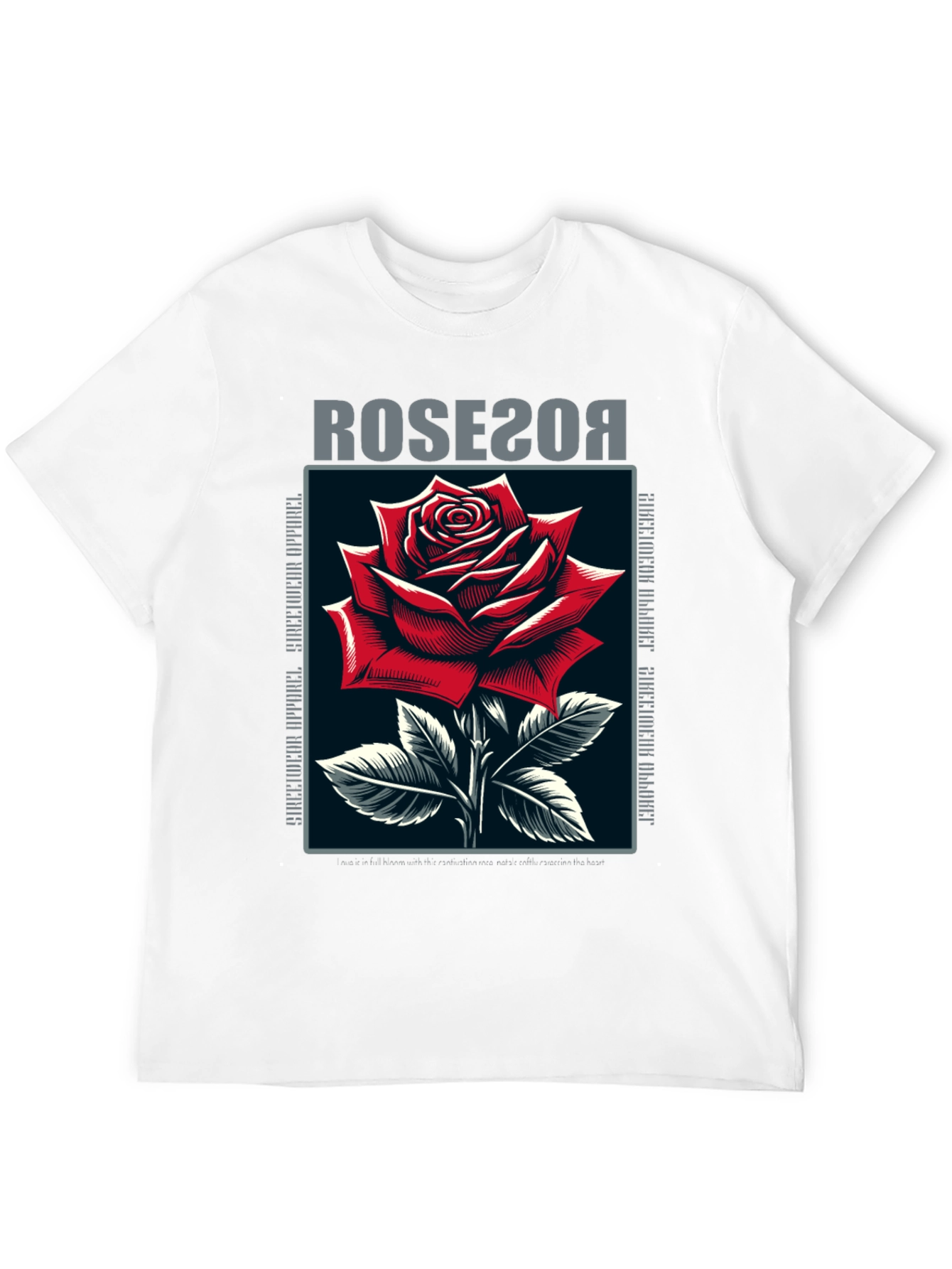 Rose Graphic T-Shirt - Stylish Streetwear