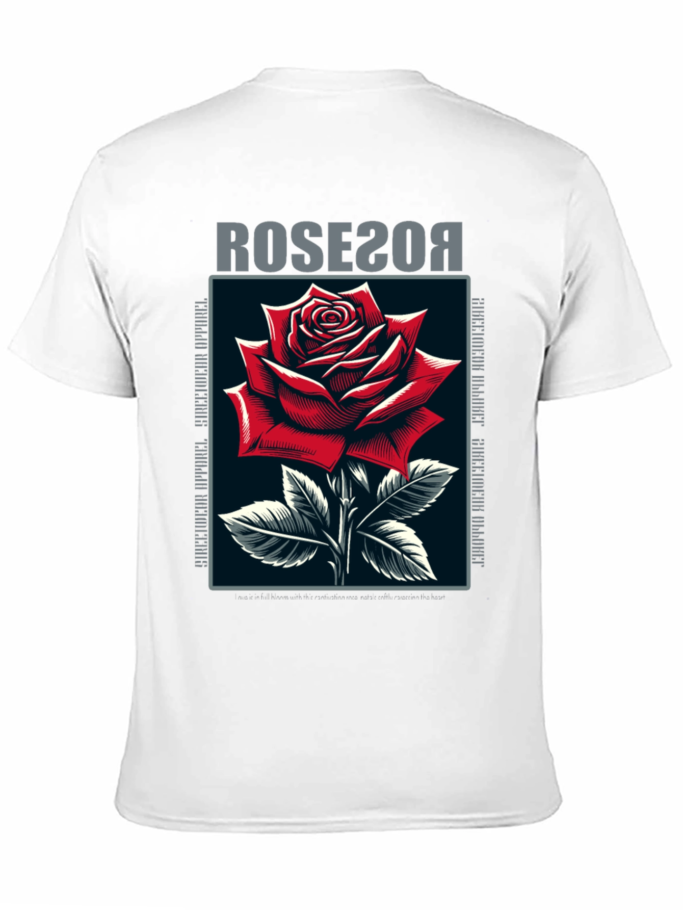 Rose Graphic T-Shirt - Stylish Streetwear