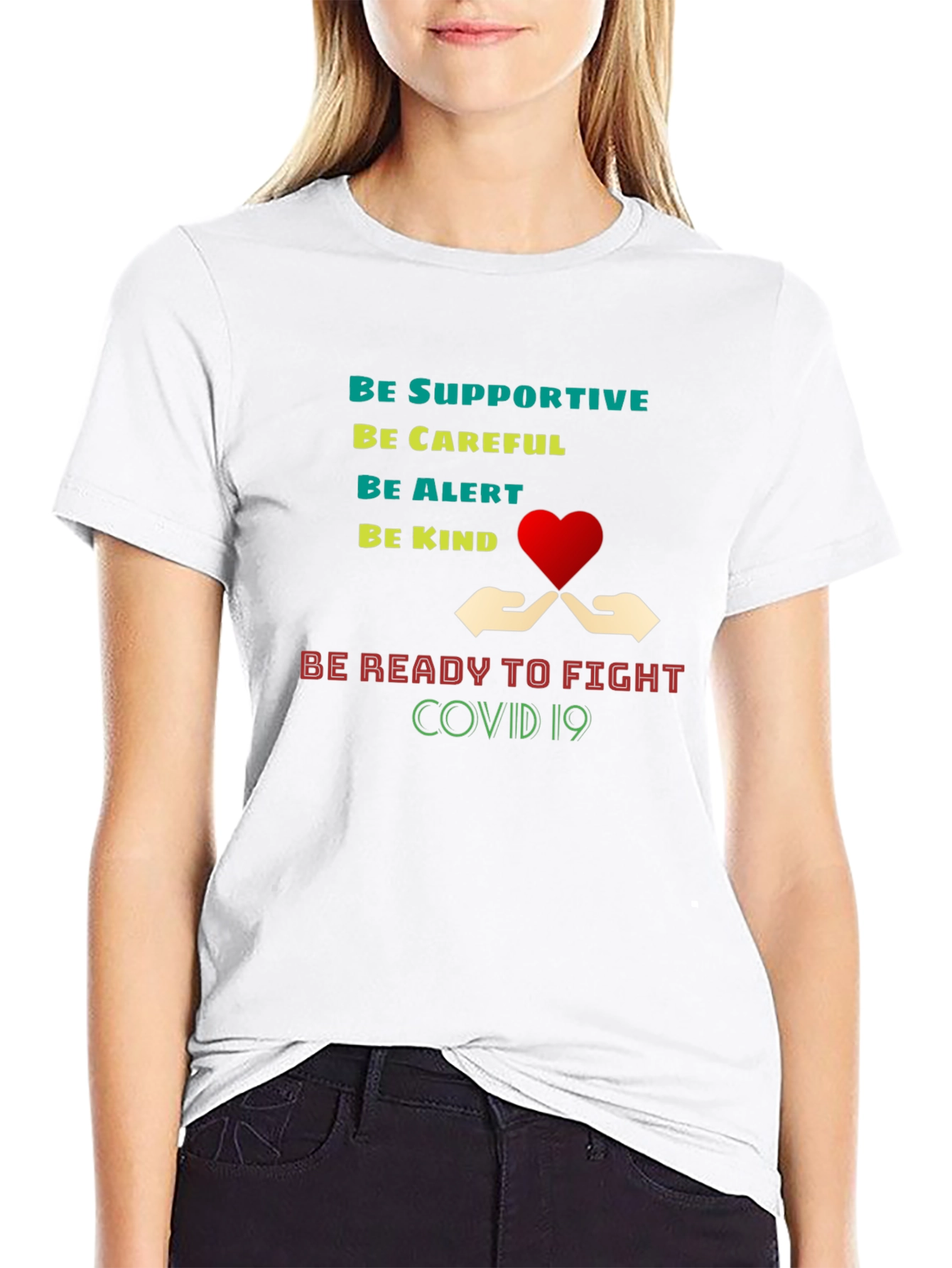 Supportive COVID-19 Awareness T-Shirt