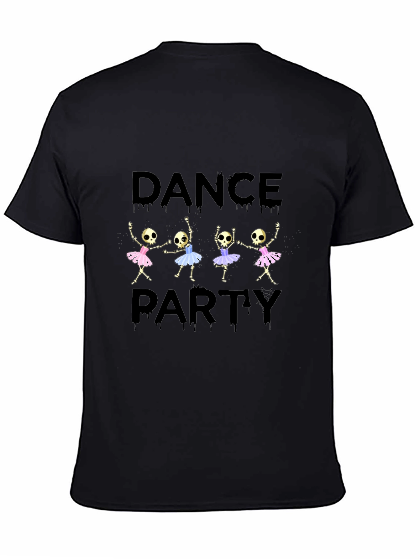 Skeleton Dance Party Tee - Halloween Fun