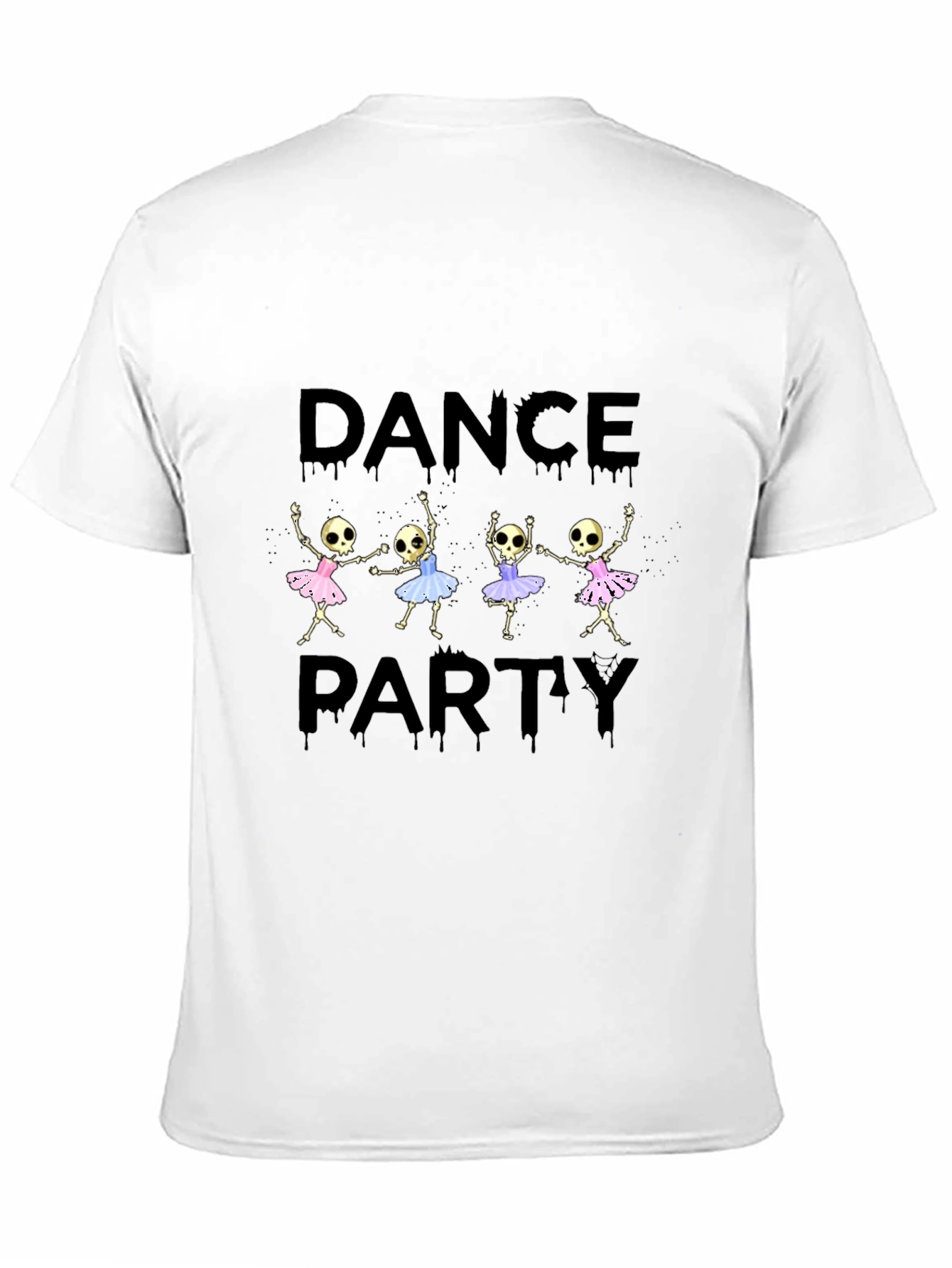 Skeleton Dance Party Tee - Halloween Fun