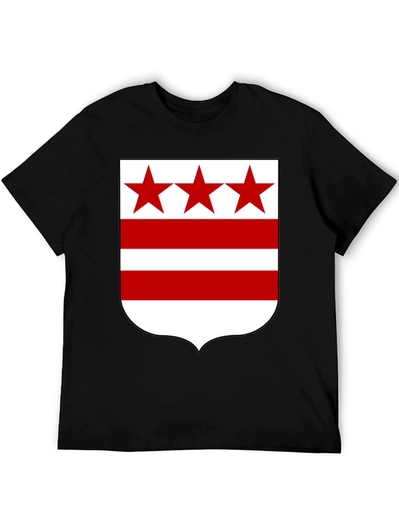 District of Columbia Flag Graphic T-Shirt