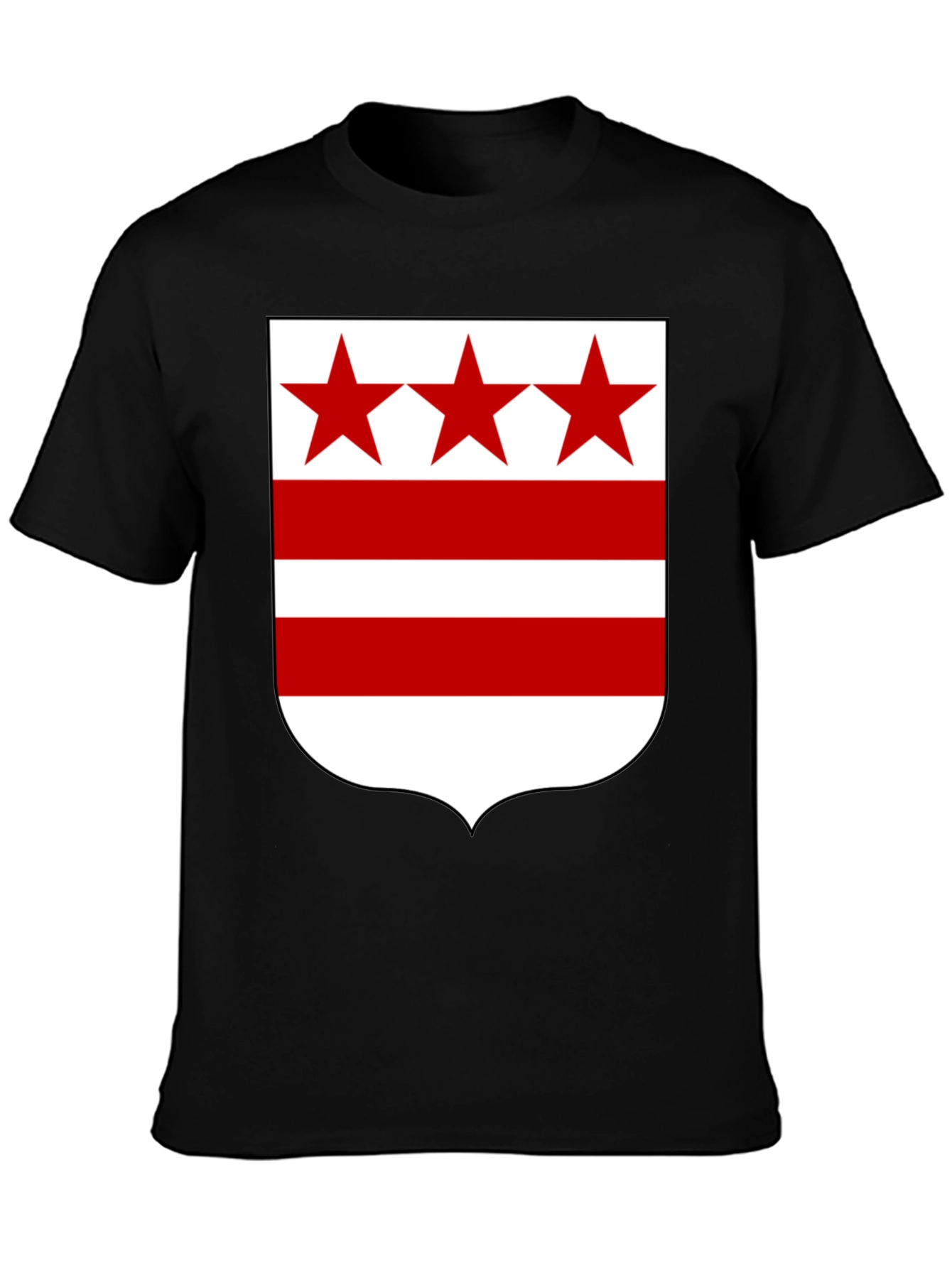 District of Columbia Flag Graphic T-Shirt