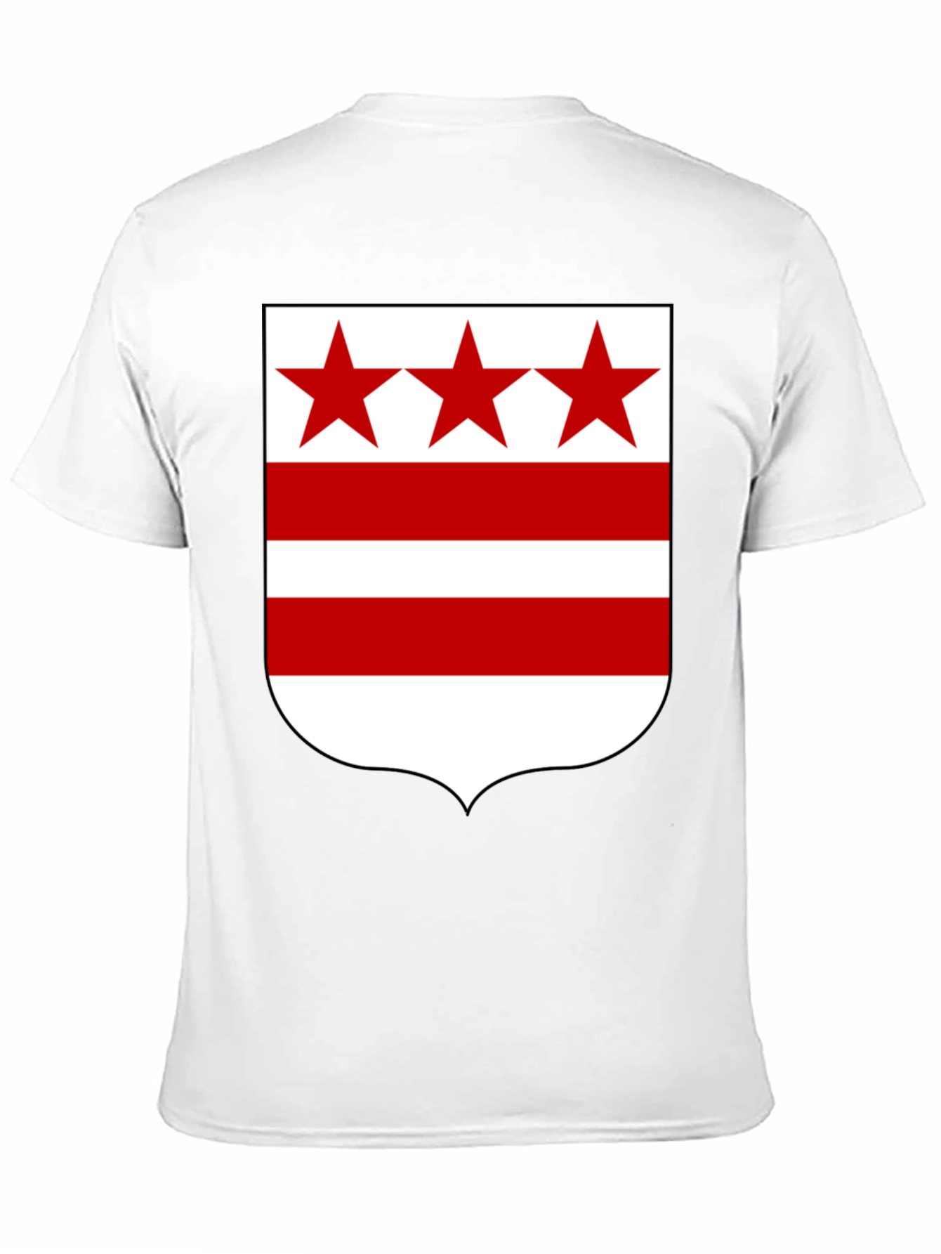 District of Columbia Flag Graphic T-Shirt