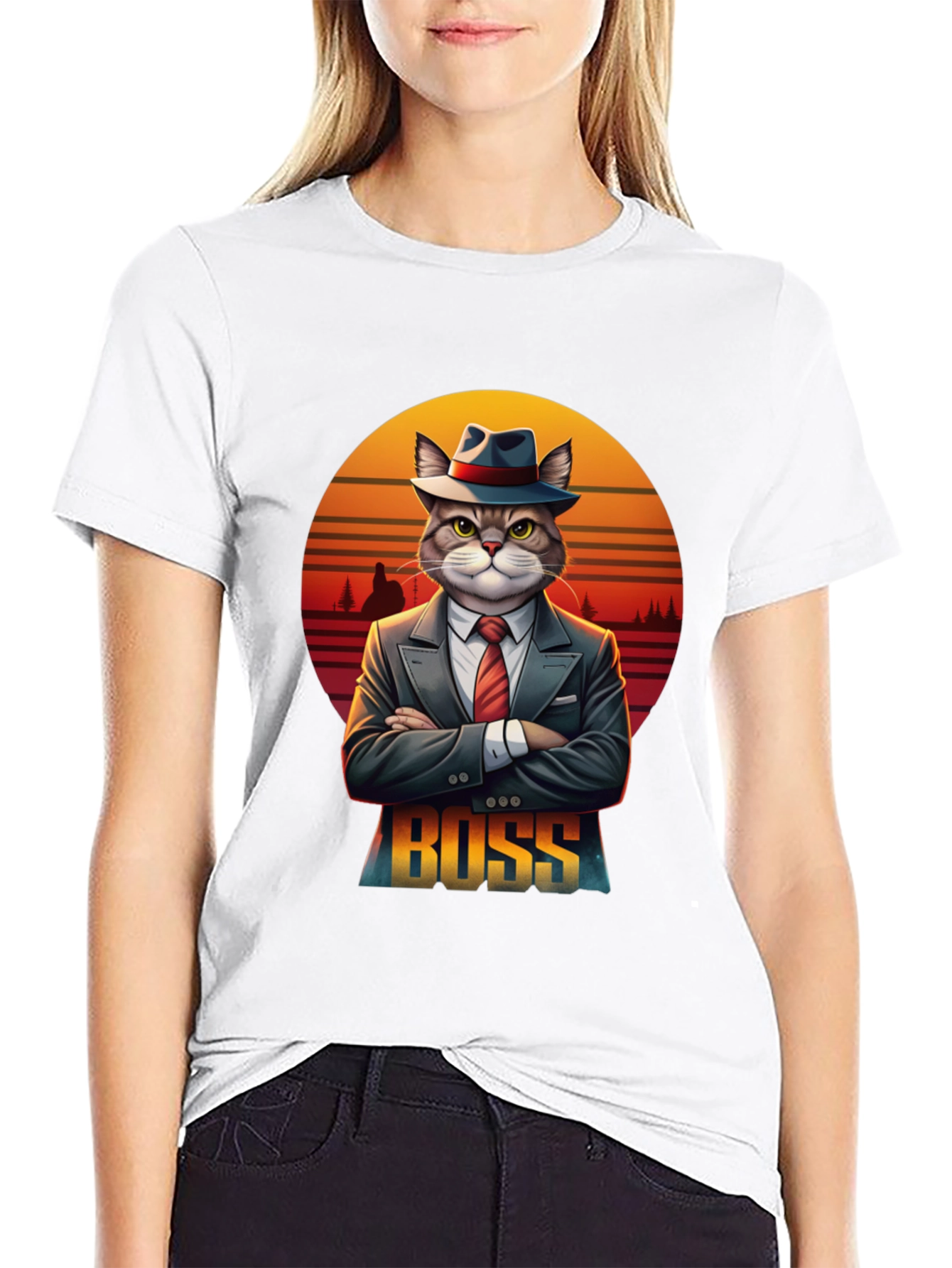 Boss Cat T-Shirt: Stylish & Unique Design