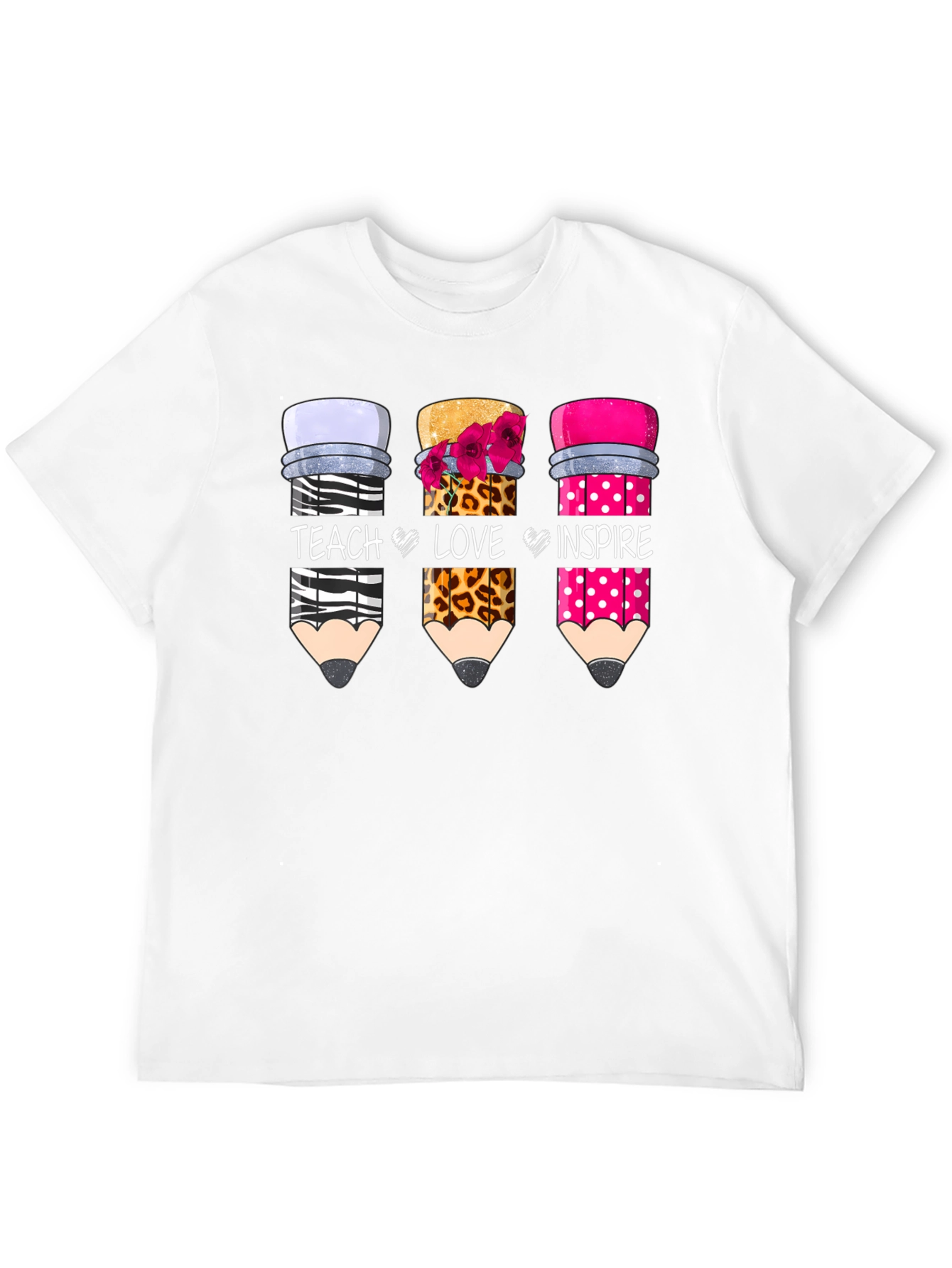 Teach Love Inspire Teacher T-Shirt
