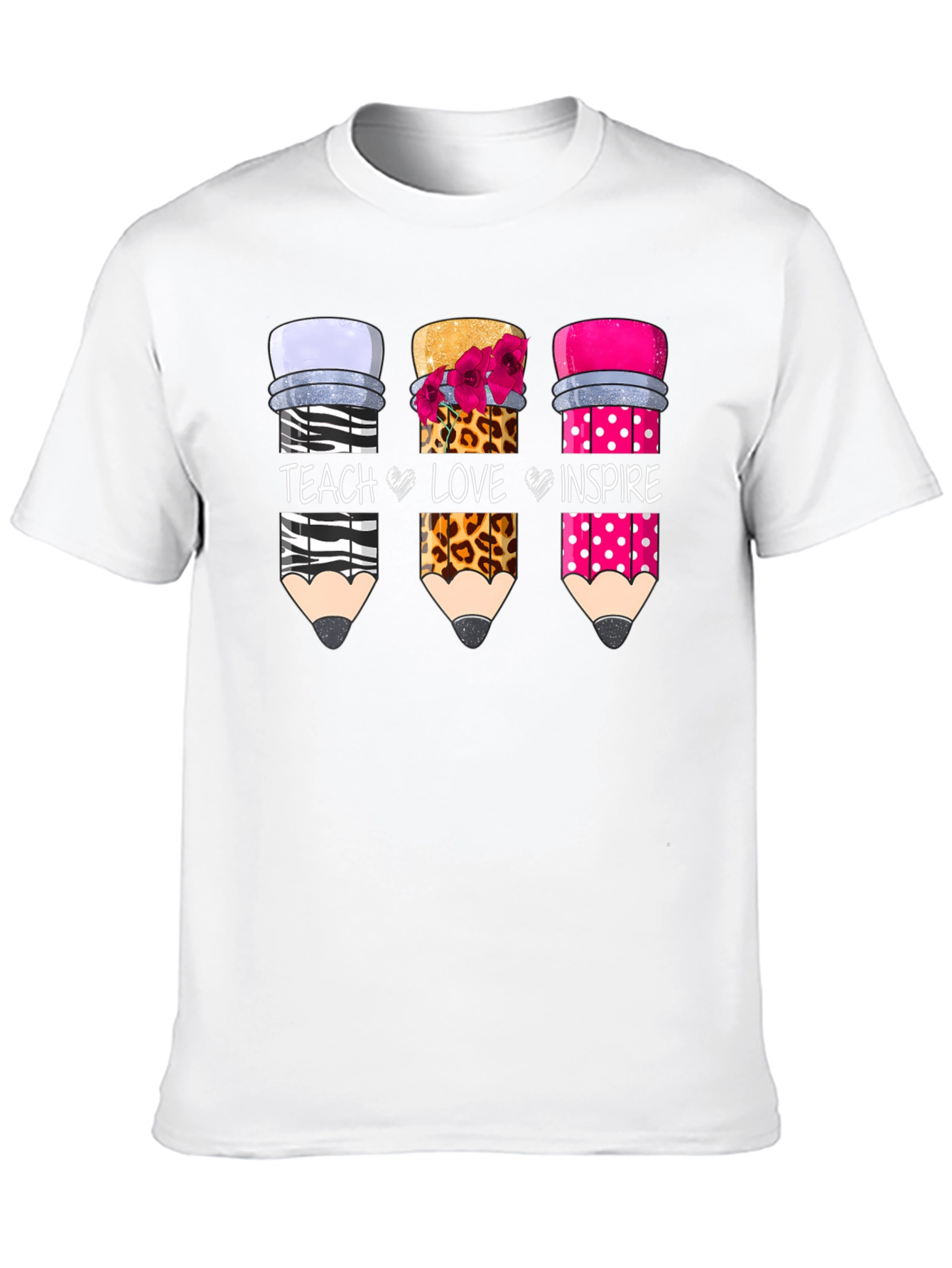 Teach Love Inspire Teacher T-Shirt