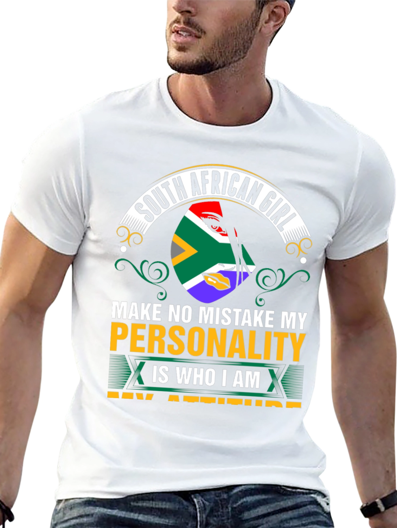 South African Girl T-Shirt - Personality Attitude Tee
