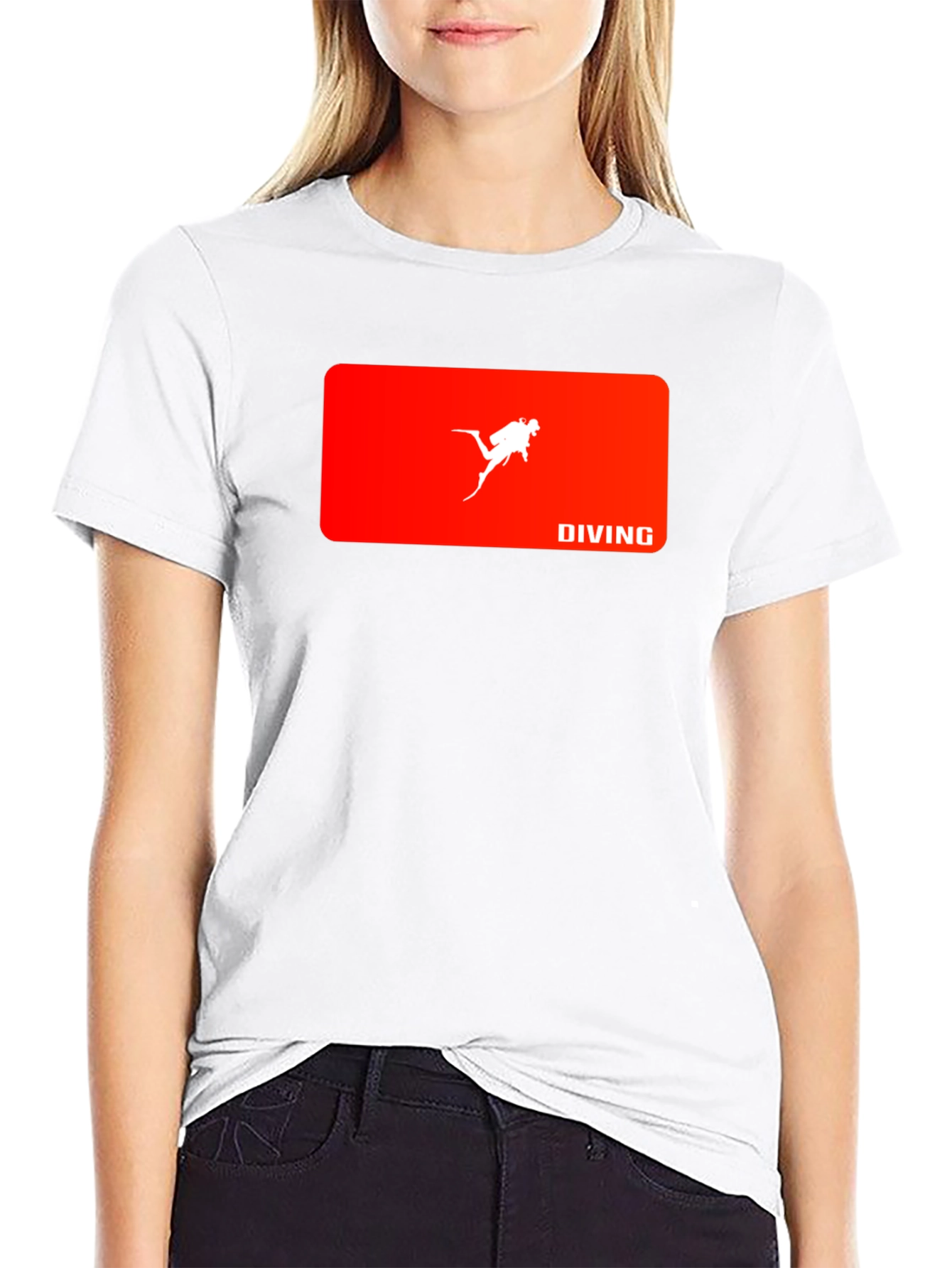 Diving T-Shirt - Scuba Diver Graphic Tee