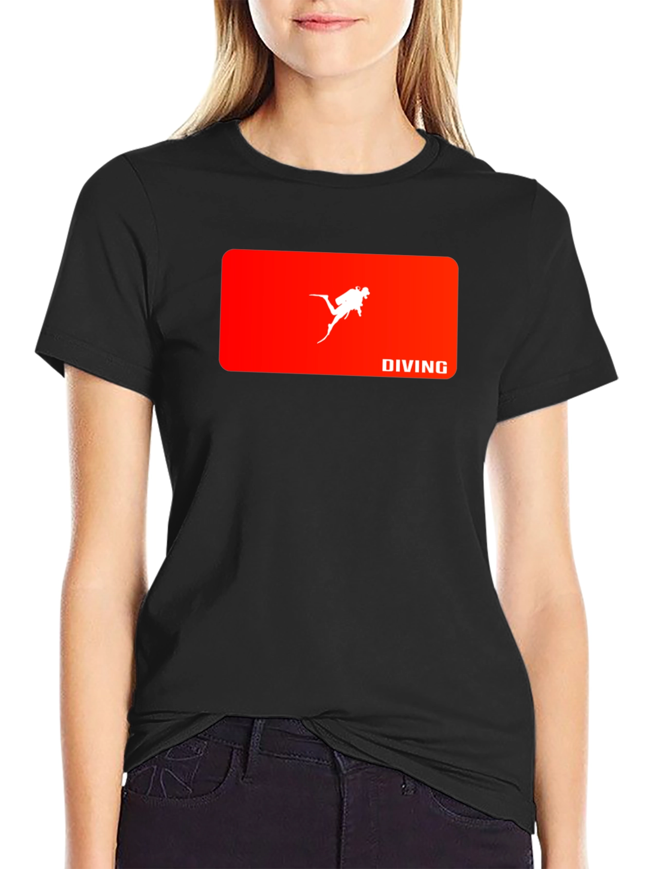Diving T-Shirt - Scuba Diver Graphic Tee
