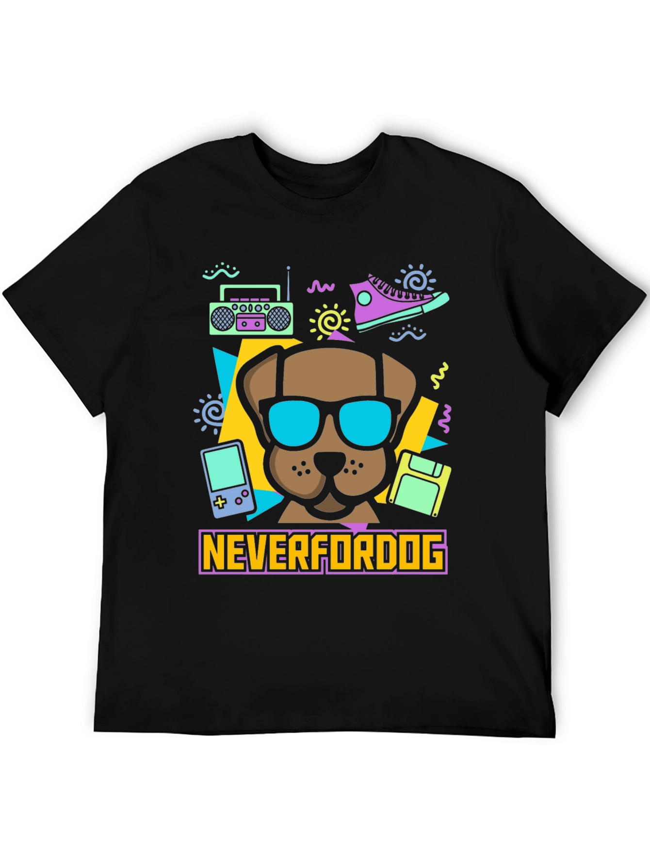 Neverfordog Retro Graphic T-Shirt