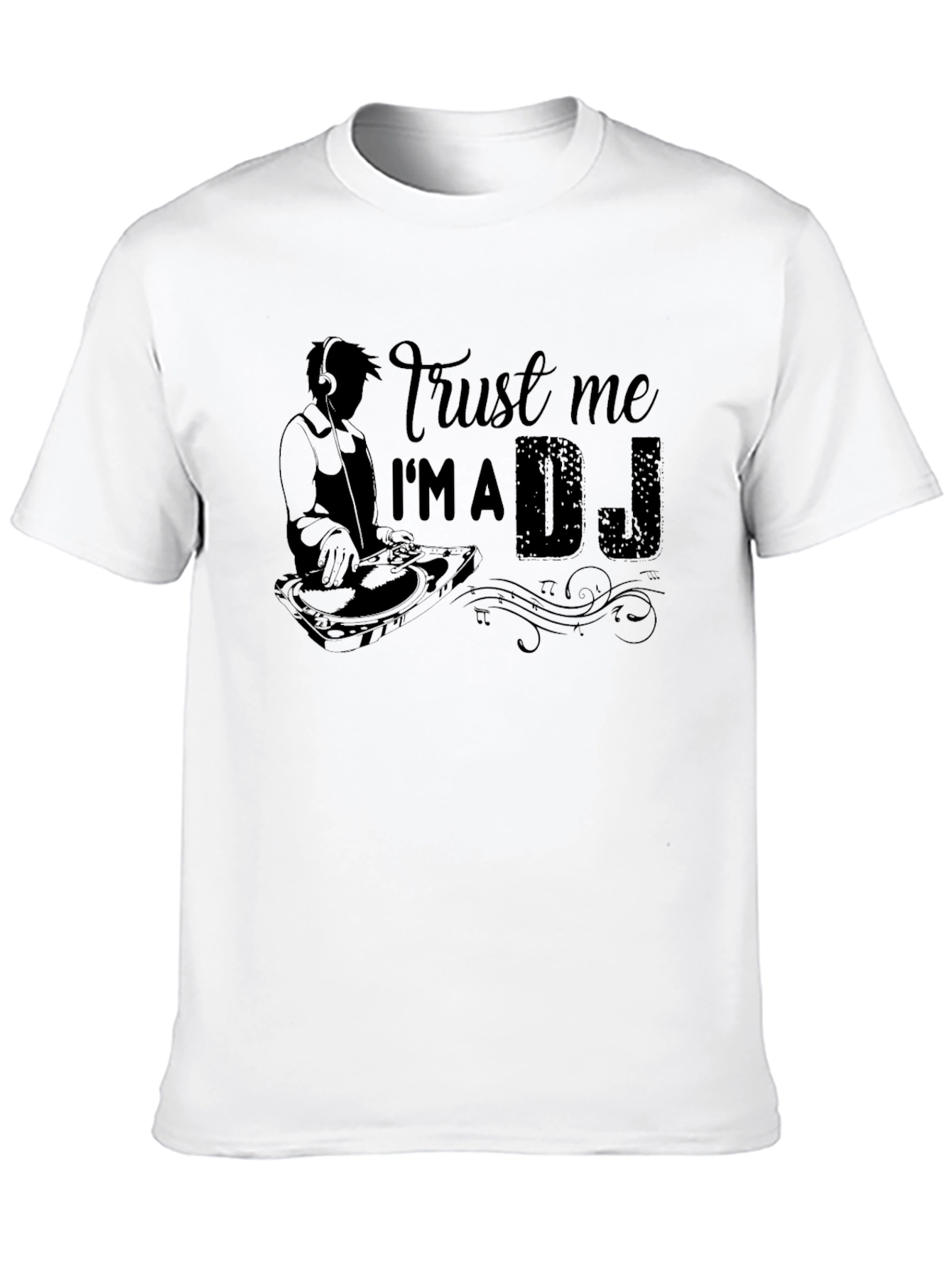 Trust Me Im A DJ T-Shirt - Black