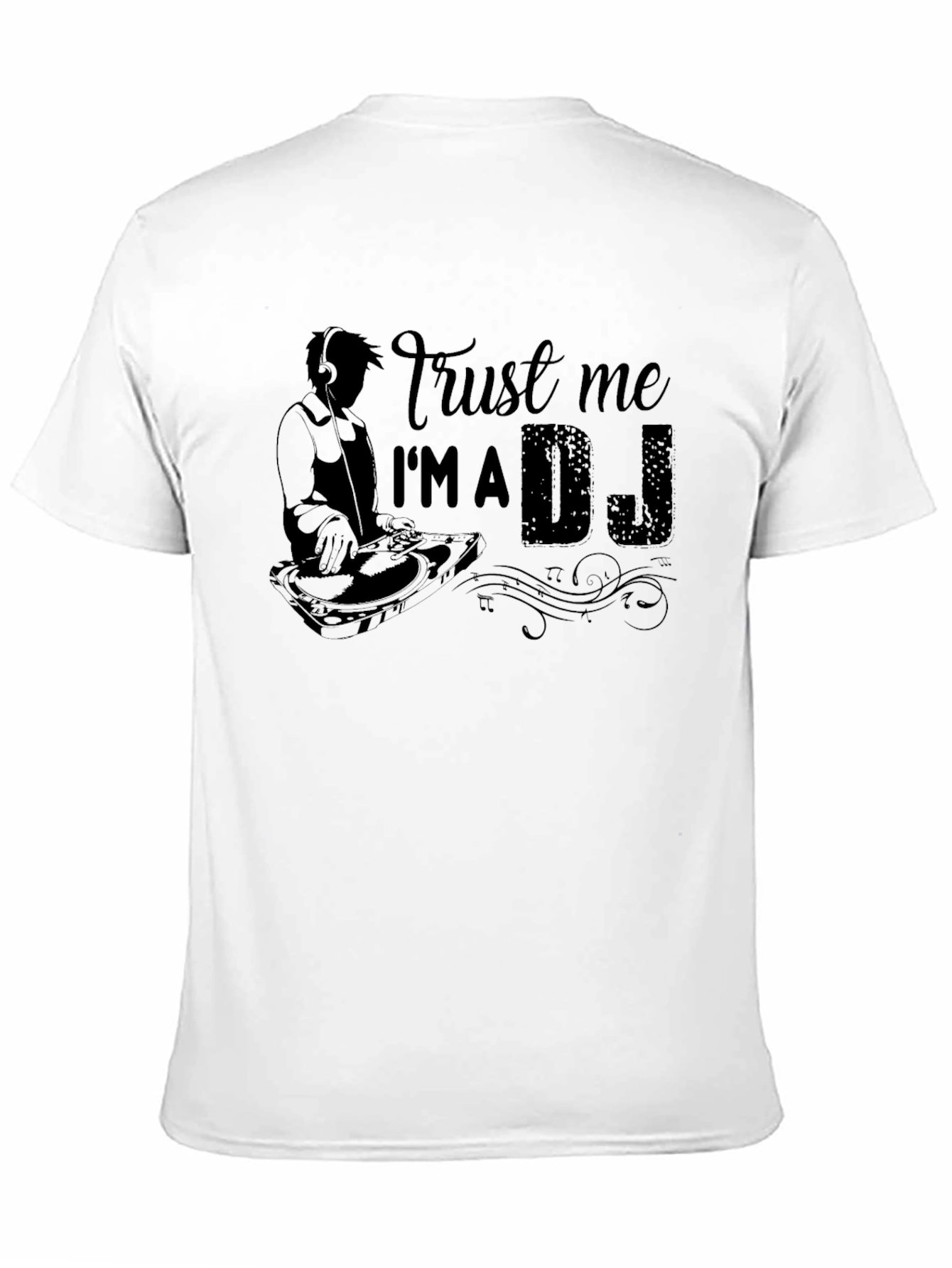Trust Me Im A DJ T-Shirt - Black