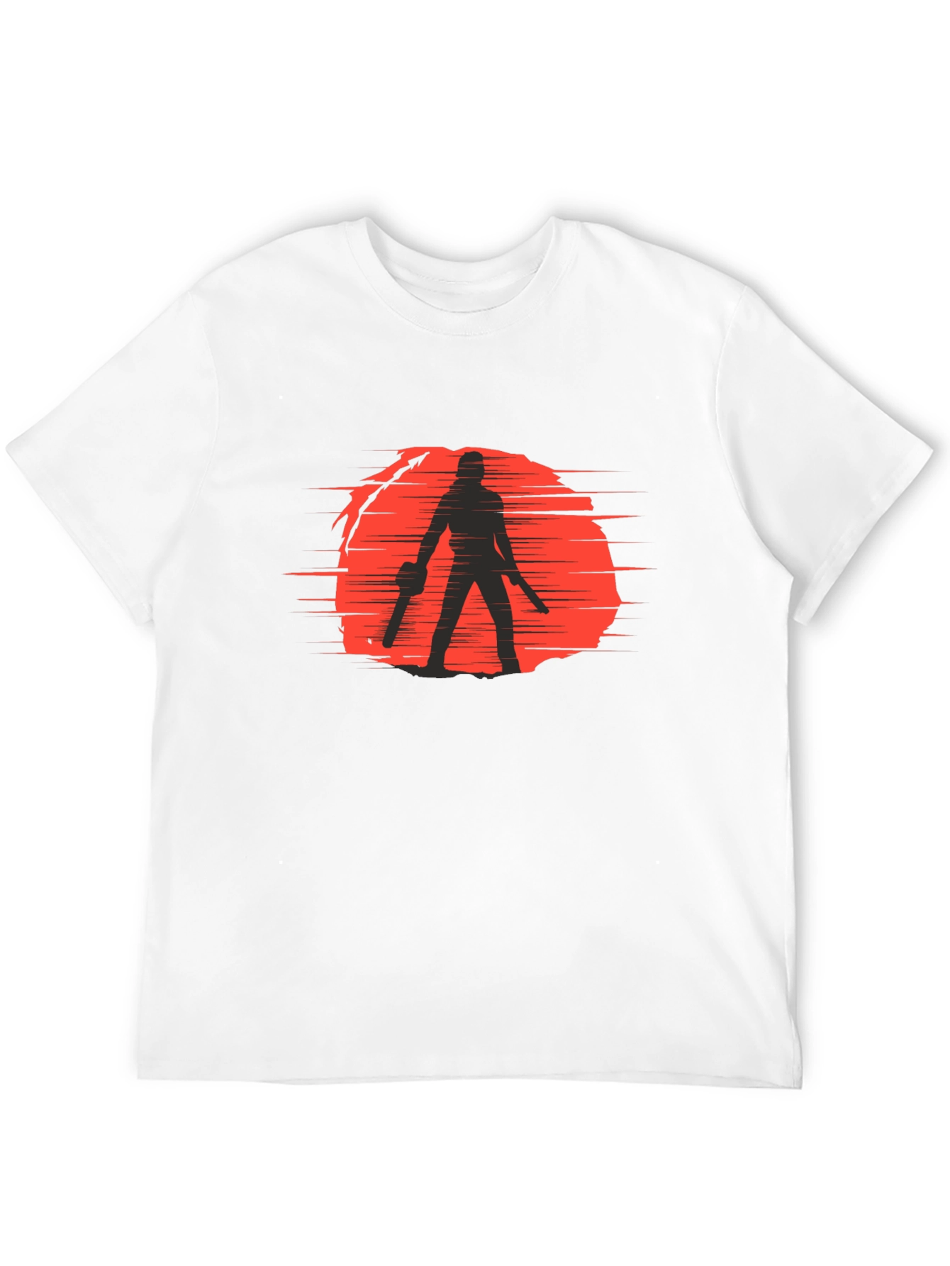 Silhouette Graphic Tee - Horror Movie Shirt