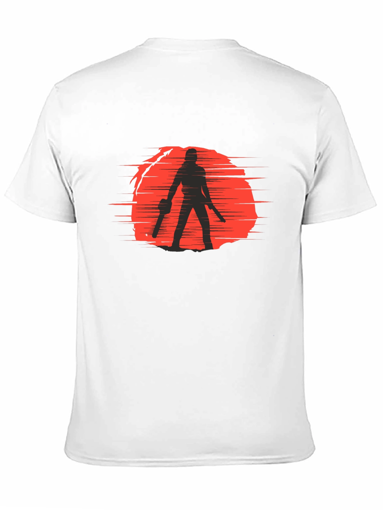Silhouette Graphic Tee - Horror Movie Shirt