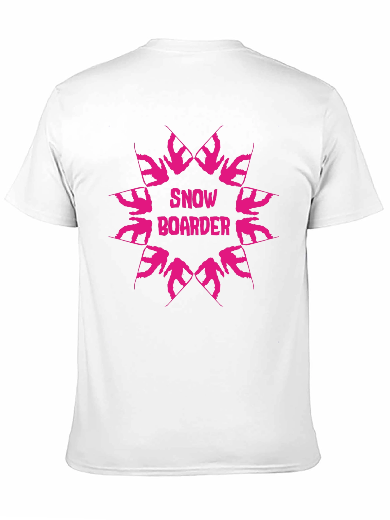 Snowboarder Graphic Tee - Black