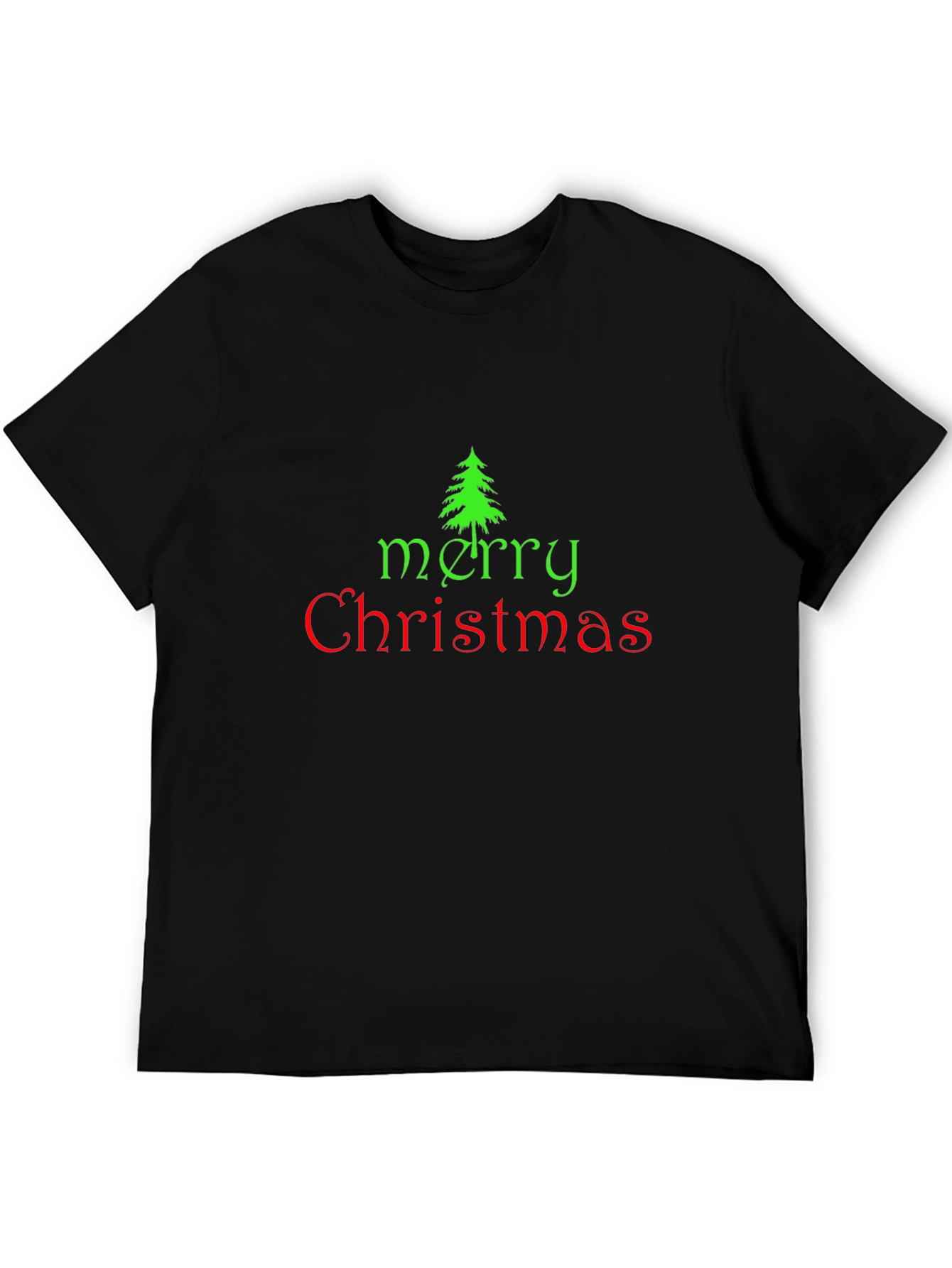 Festive Merry Christmas Graphic Tee
