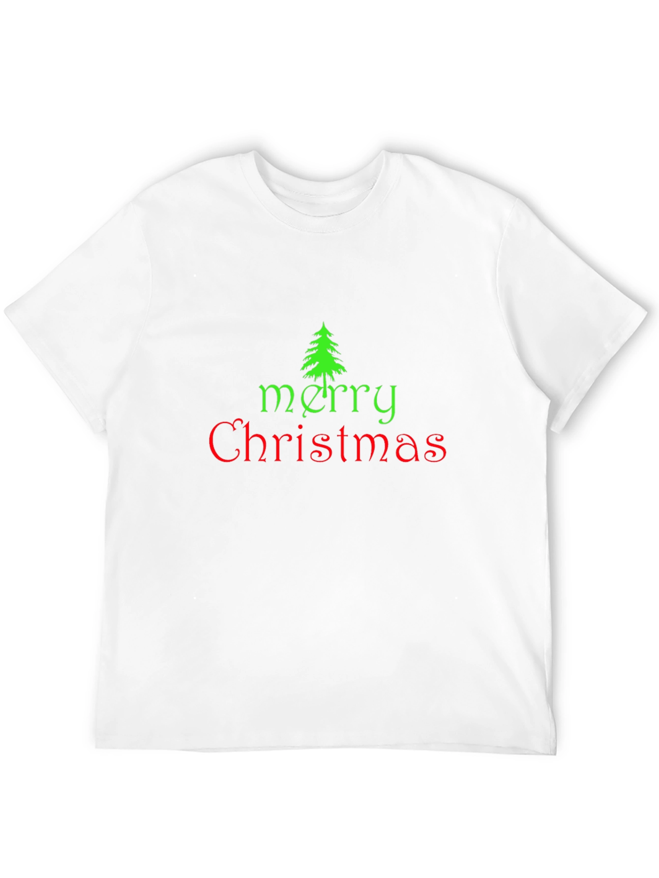 Festive Merry Christmas Graphic Tee