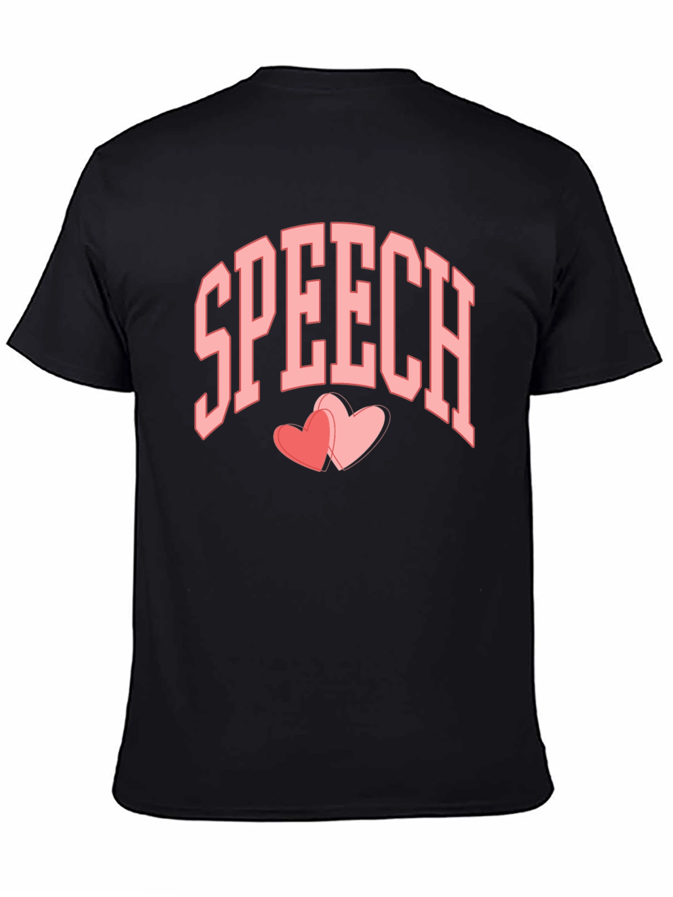 Speech Hearts Graphic Tee