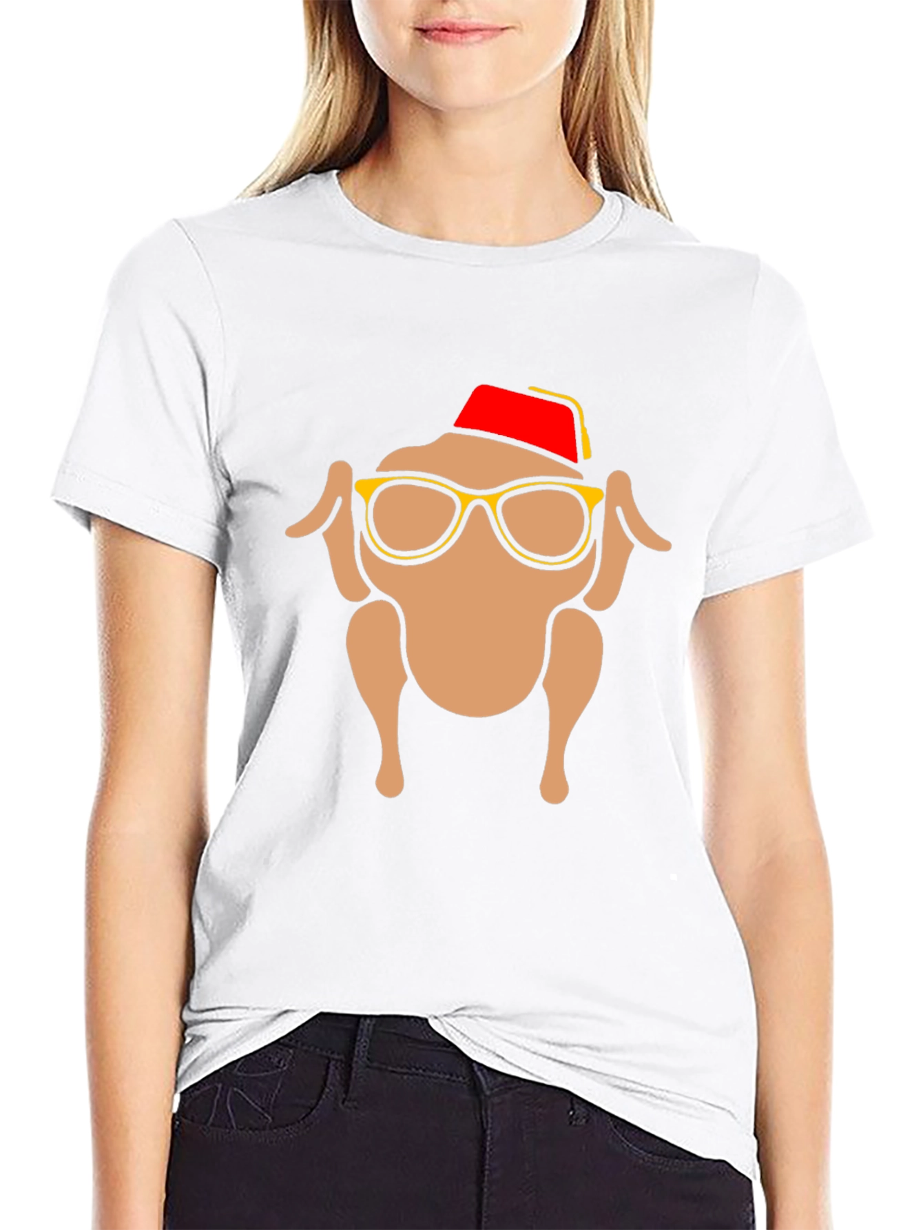 Funny Turkey T-Shirt - Thanksgiving Costume