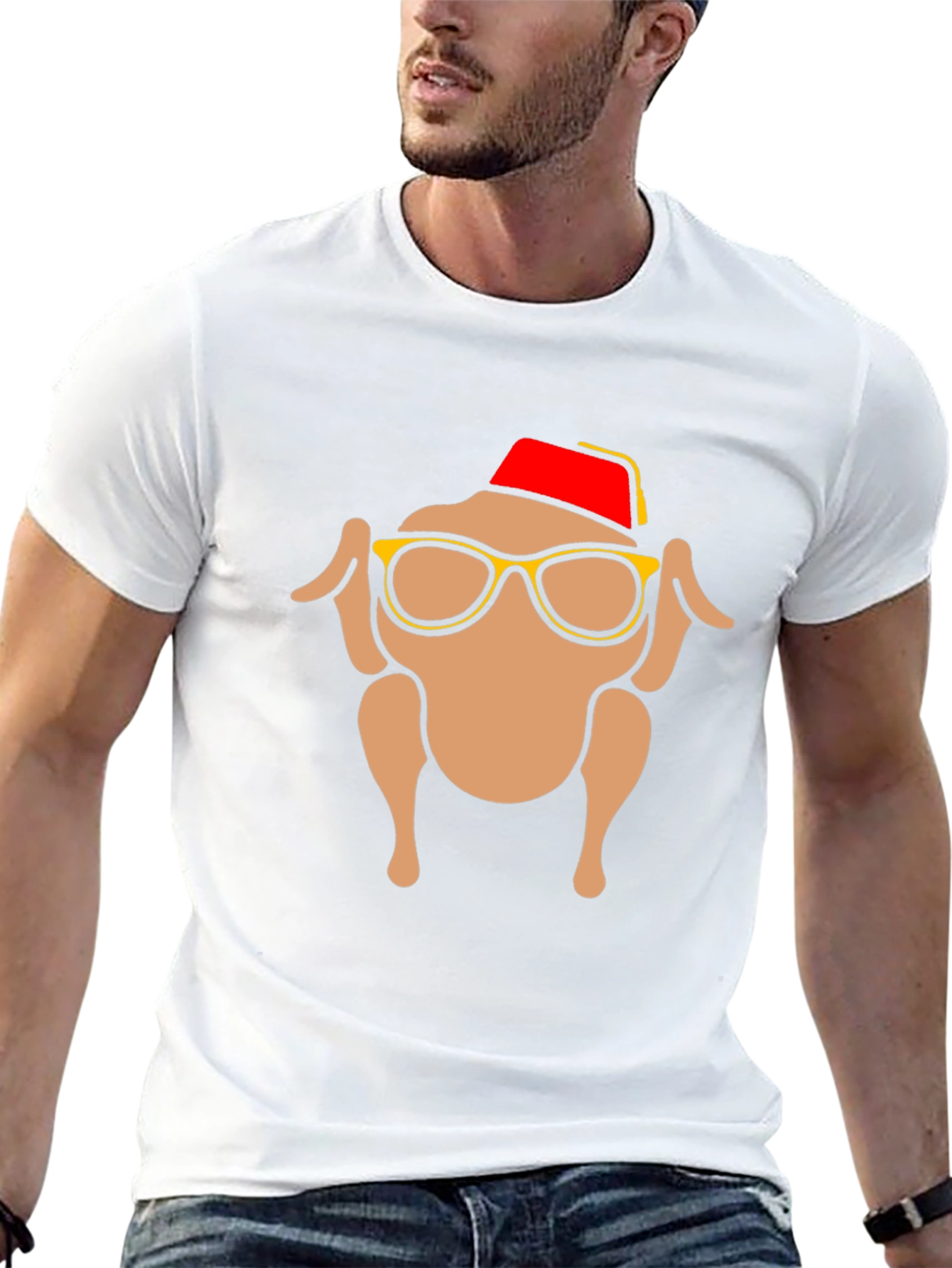 Funny Turkey T-Shirt - Thanksgiving Costume