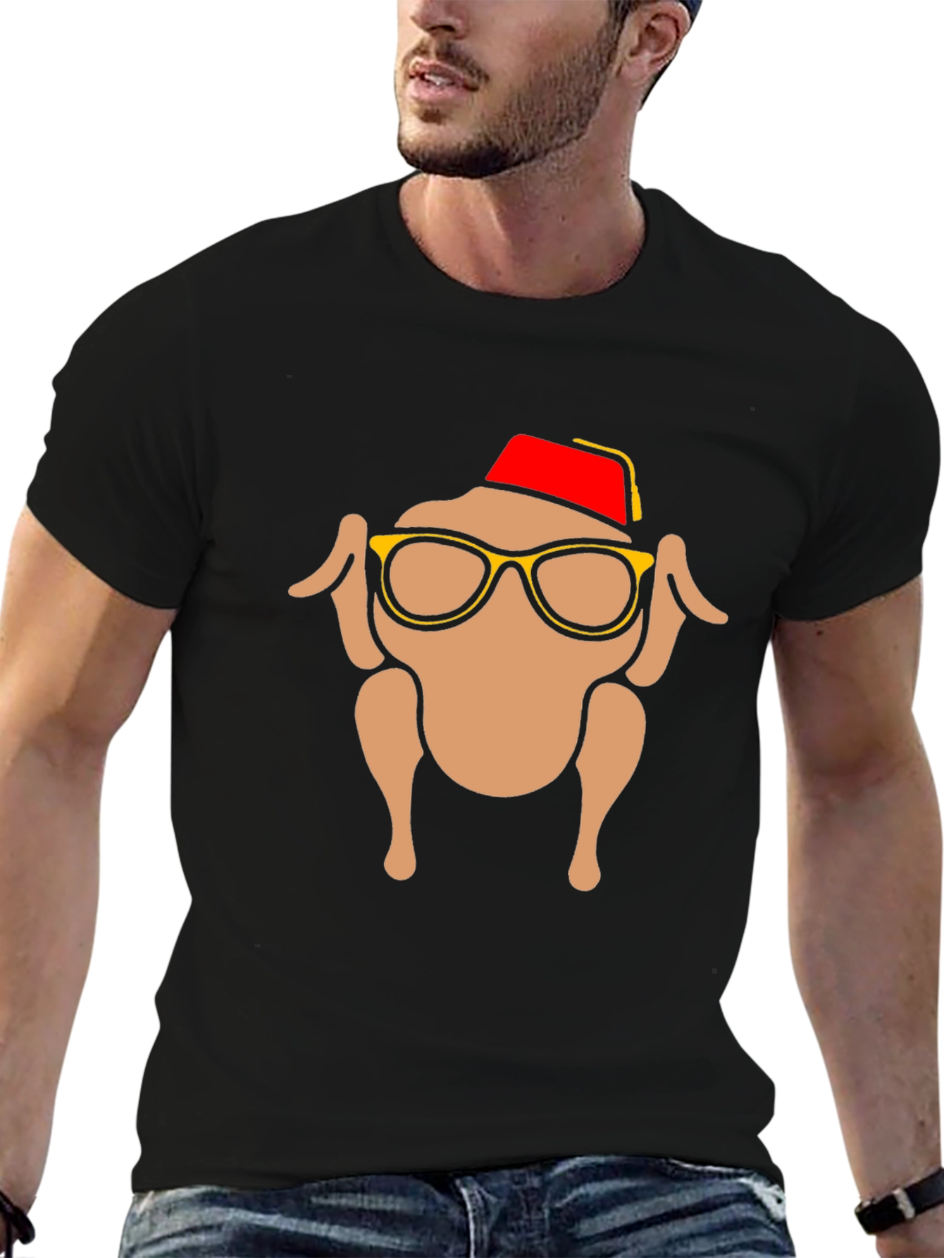 Funny Turkey T-Shirt - Thanksgiving Costume