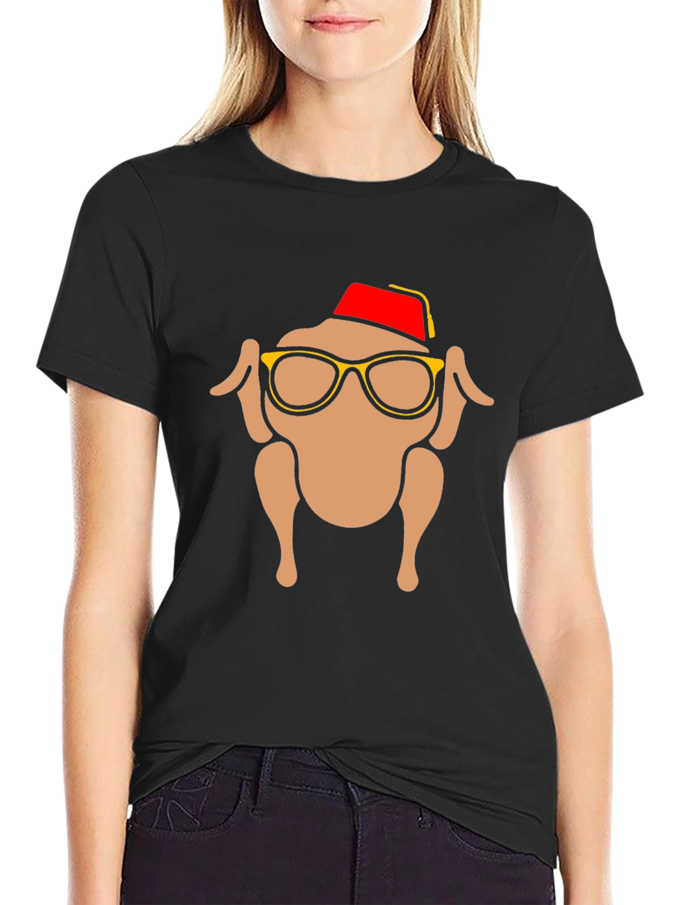 Funny Turkey T-Shirt - Thanksgiving Costume