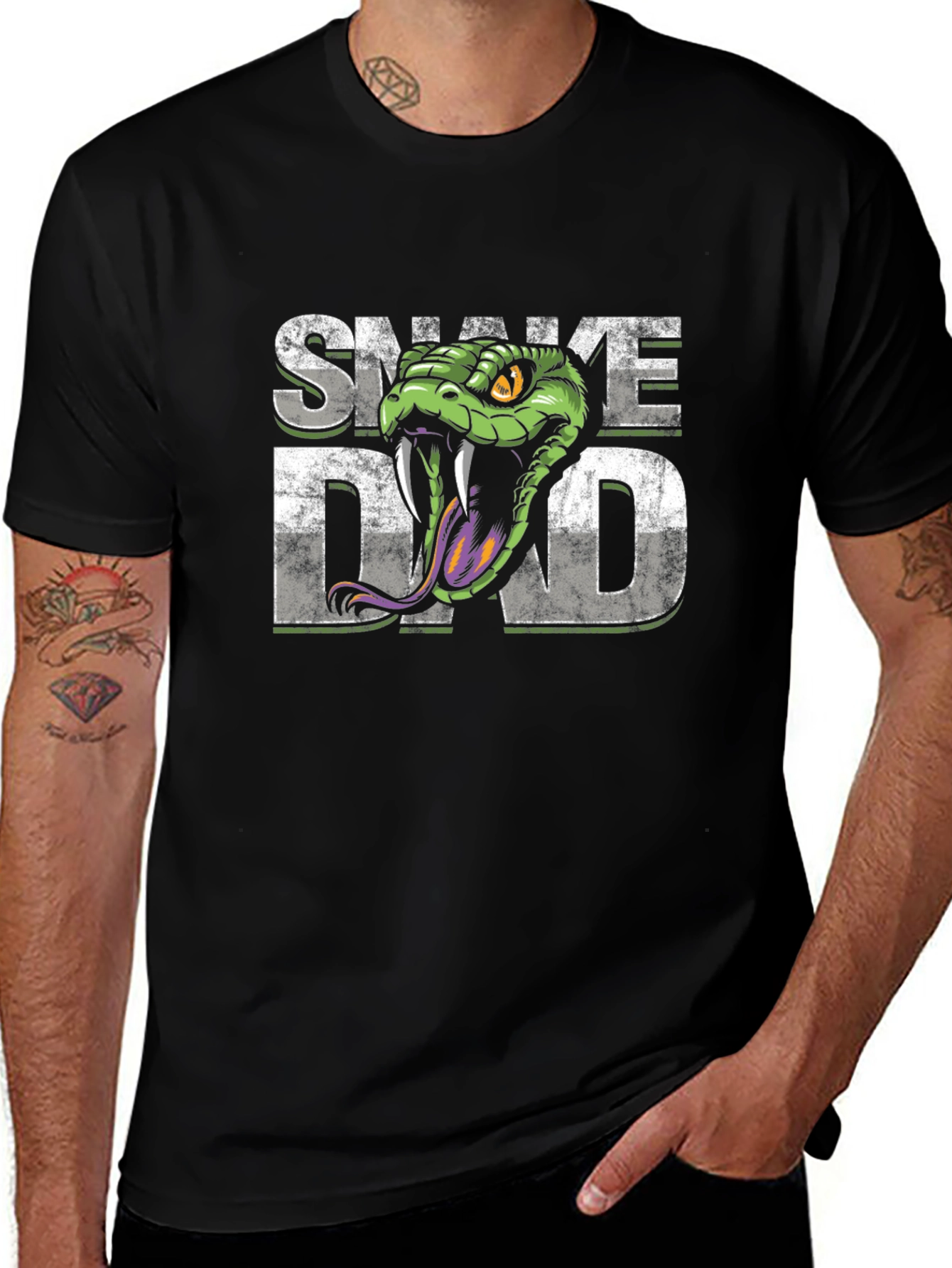 Snake Dad T-Shirt - Reptile Lover Tee