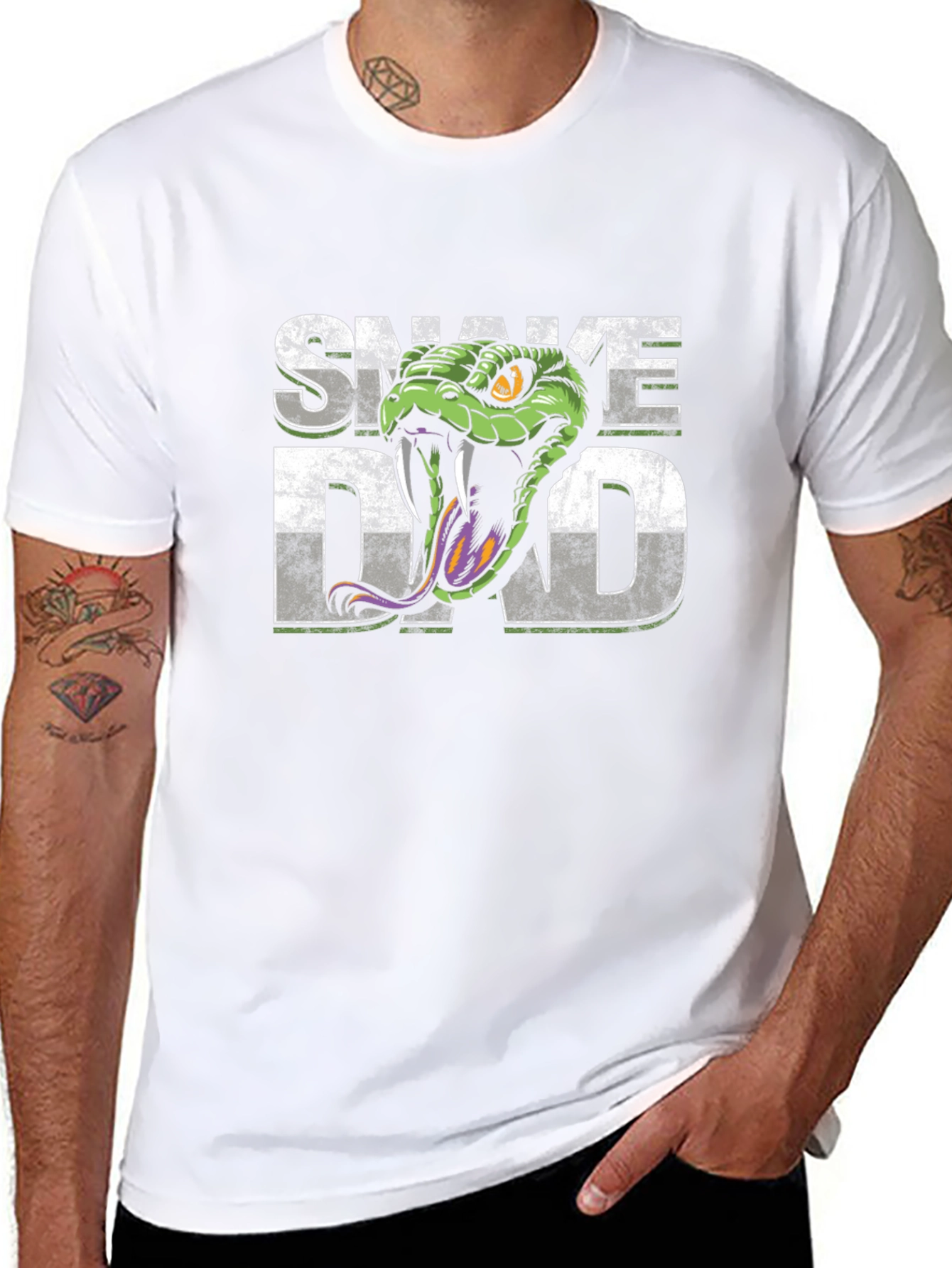 Snake Dad T-Shirt - Reptile Lover Tee